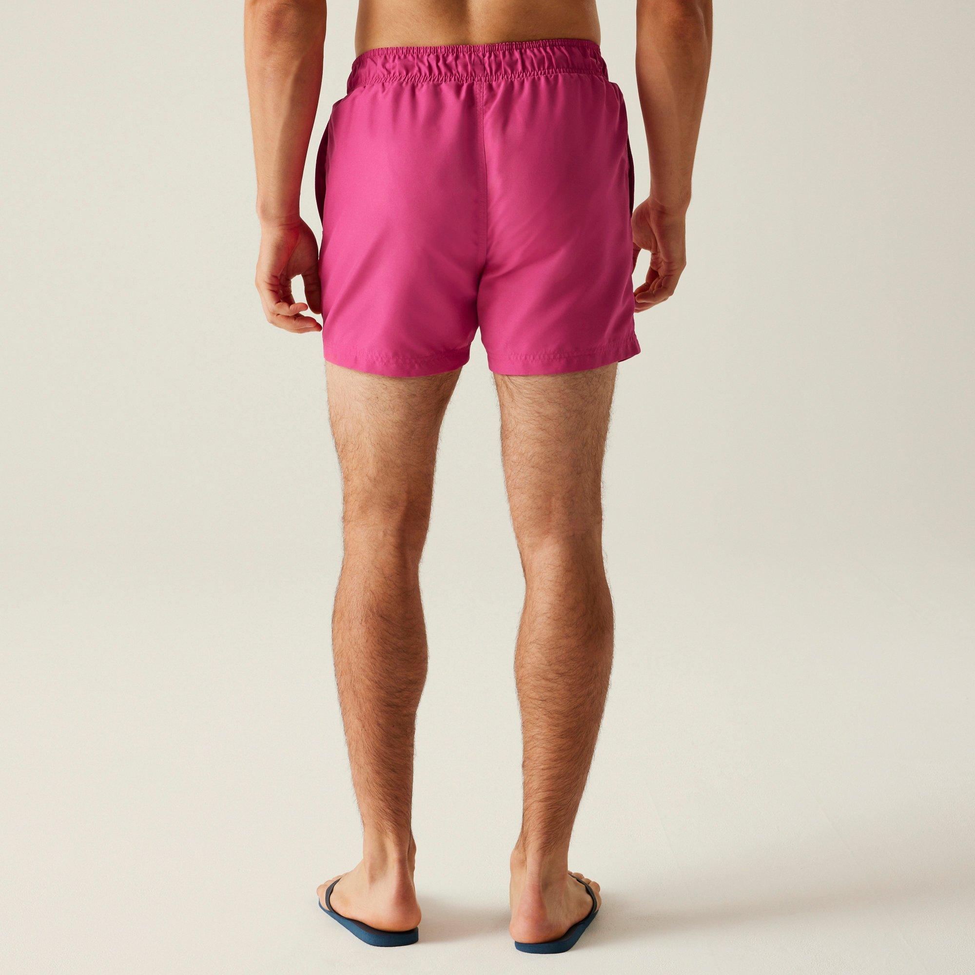 Celosia Orange/ - Regatta - Mens Mawson III Quick-Drying Swim Shorts - 2