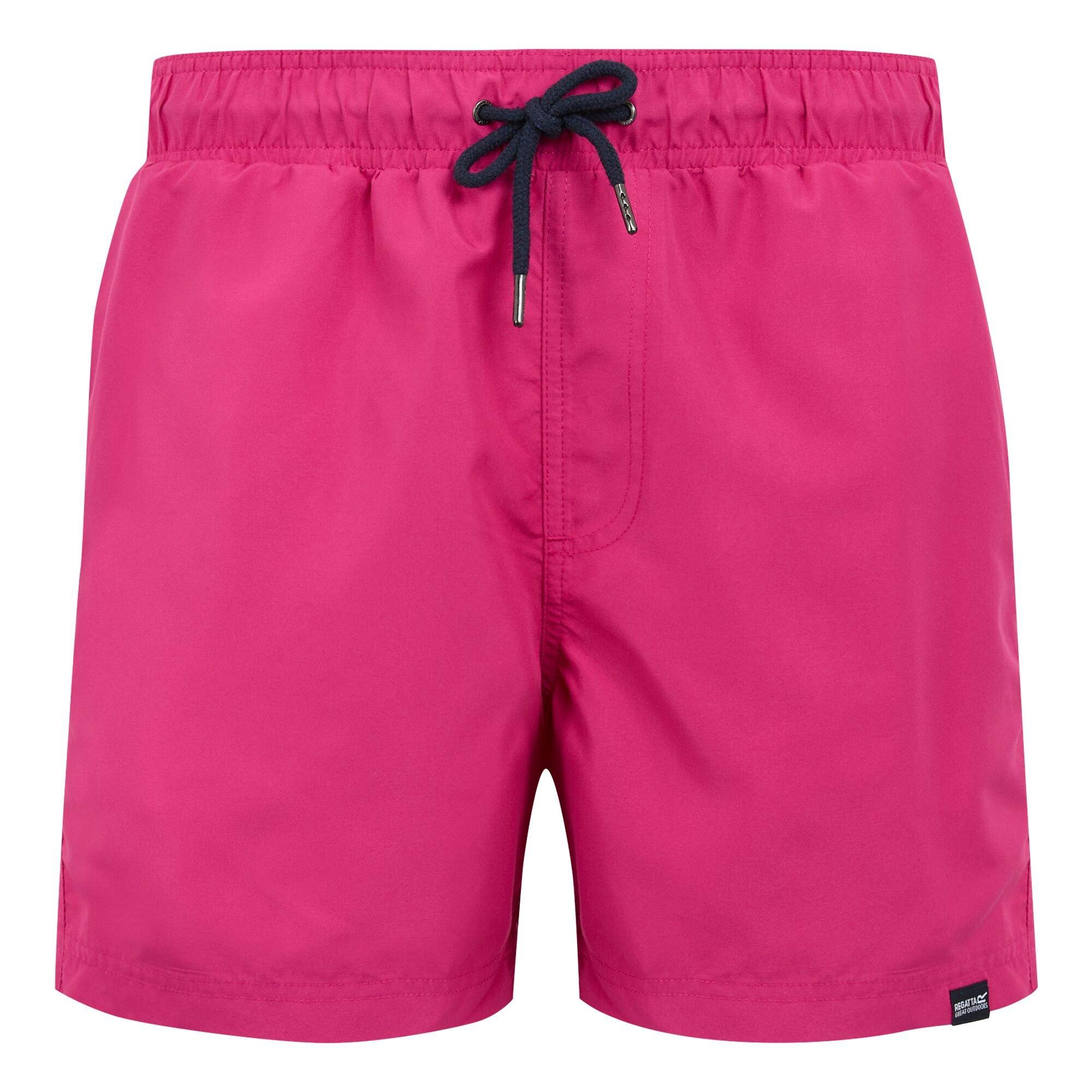 Celosia Orange/ - Regatta - Mens Mawson III Quick-Drying Swim Shorts - 5