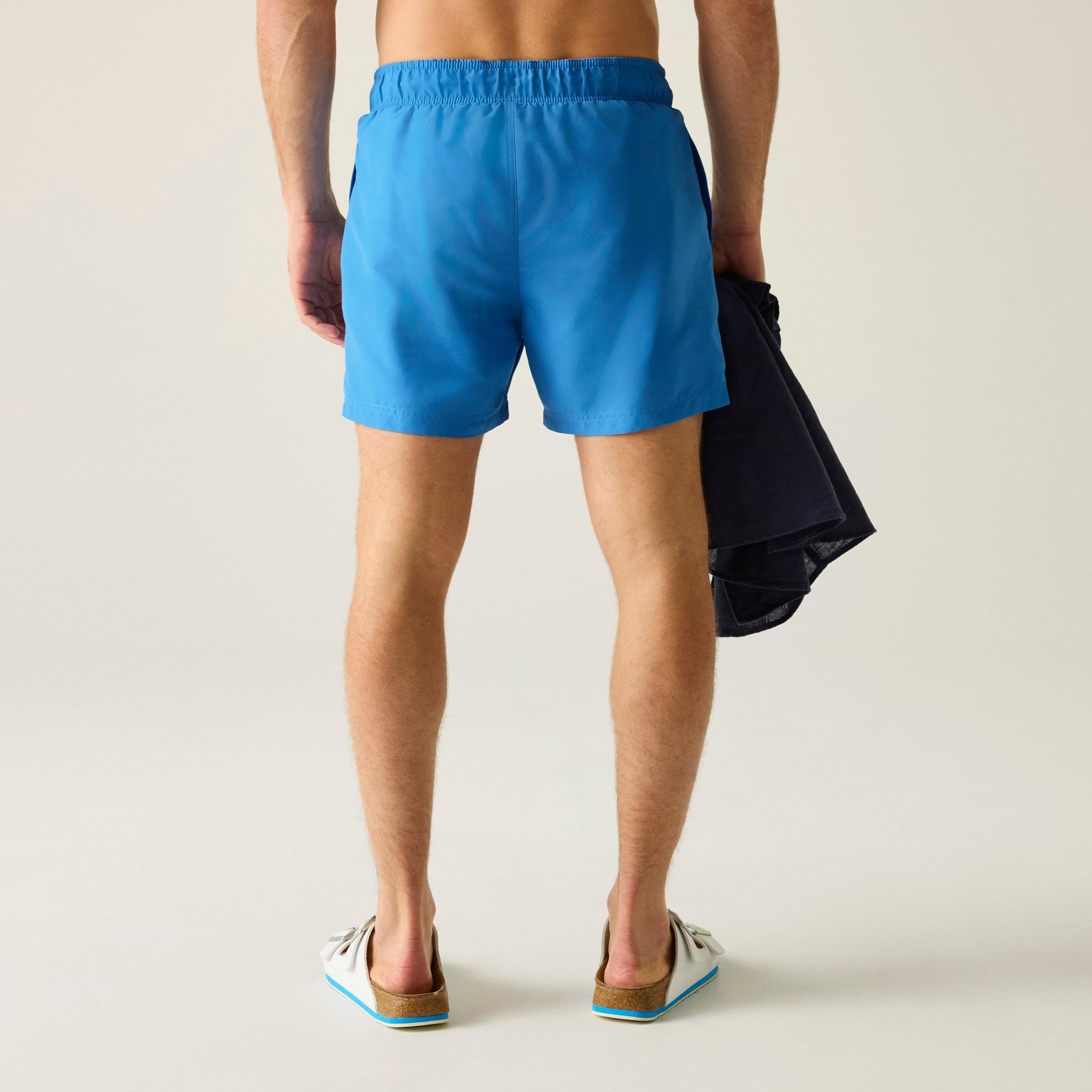 Sonicblu/Nvy - Regatta - Mens Mawson III Quick-Drying Swim Shorts - 2