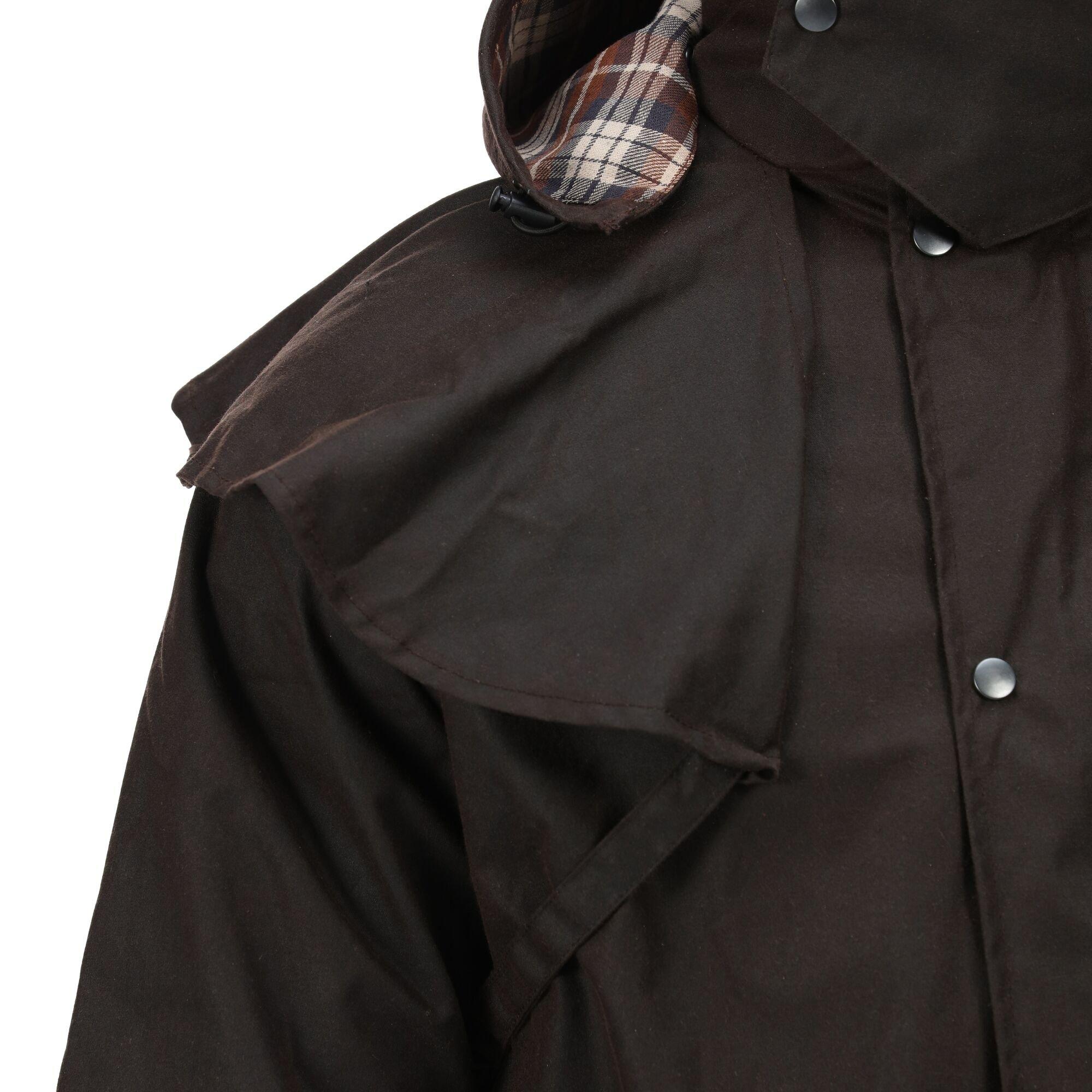 Brown - Regatta - Men's Cranbrook Wax Cotton Riding Quilted Jacket - 10