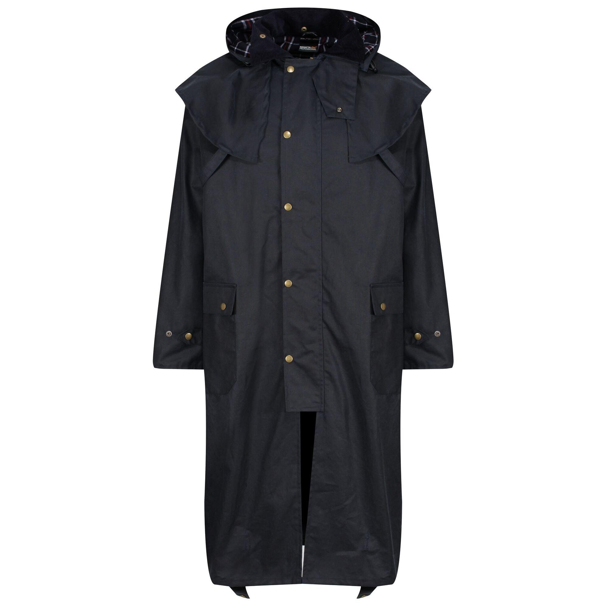 Regatta Men's Cranbrook Wax Cotton Riding Quilted Jacket - Navy - M