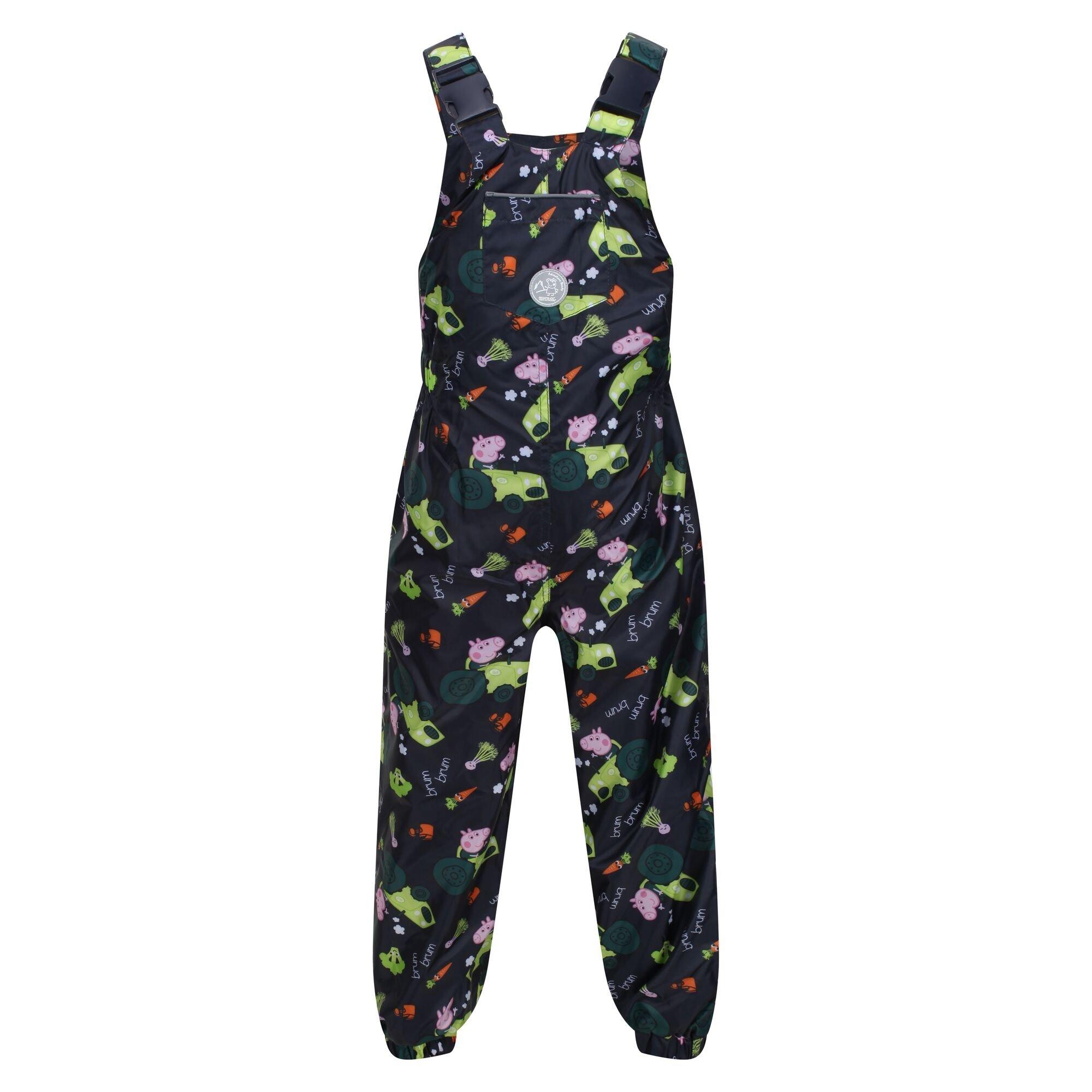 Navy - Regatta - Muddy Puddle Dungaree - 11