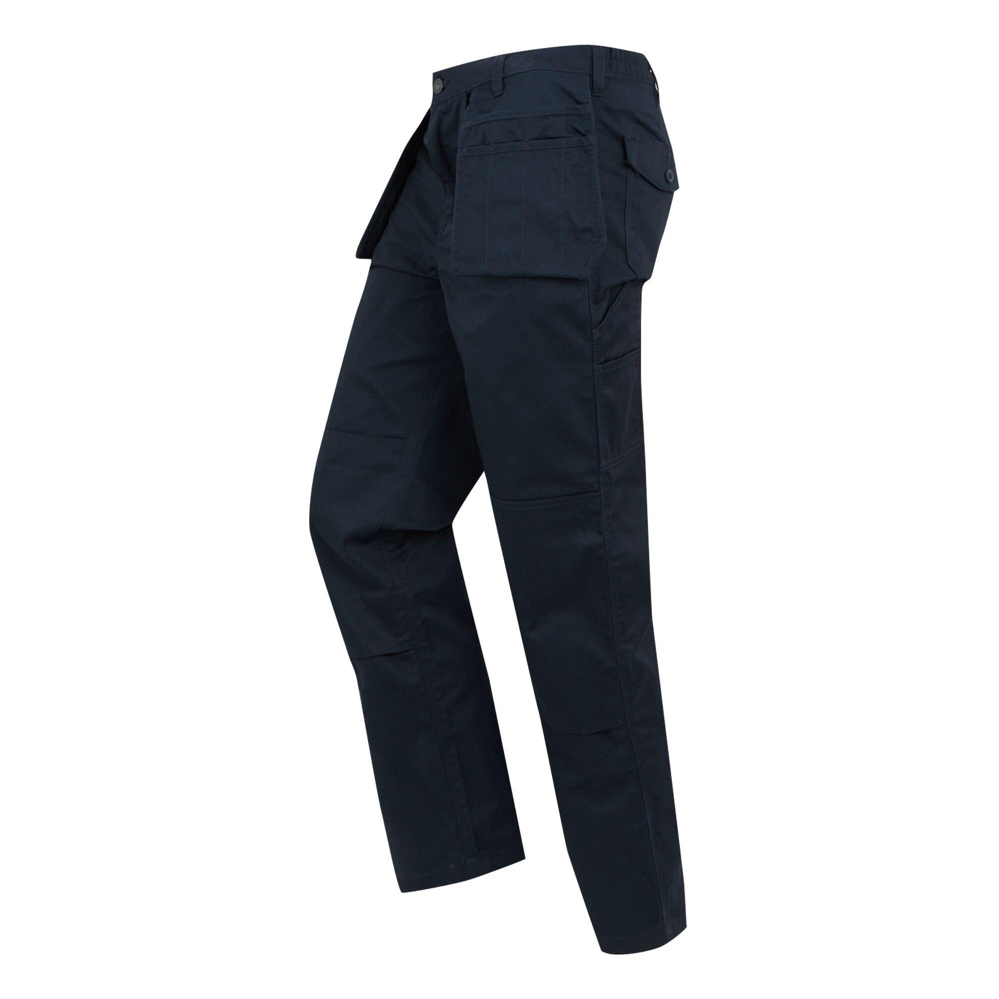 Navy - Regatta - Pro Cargo Holster  Workerwear Trouser Reg Leg - 6