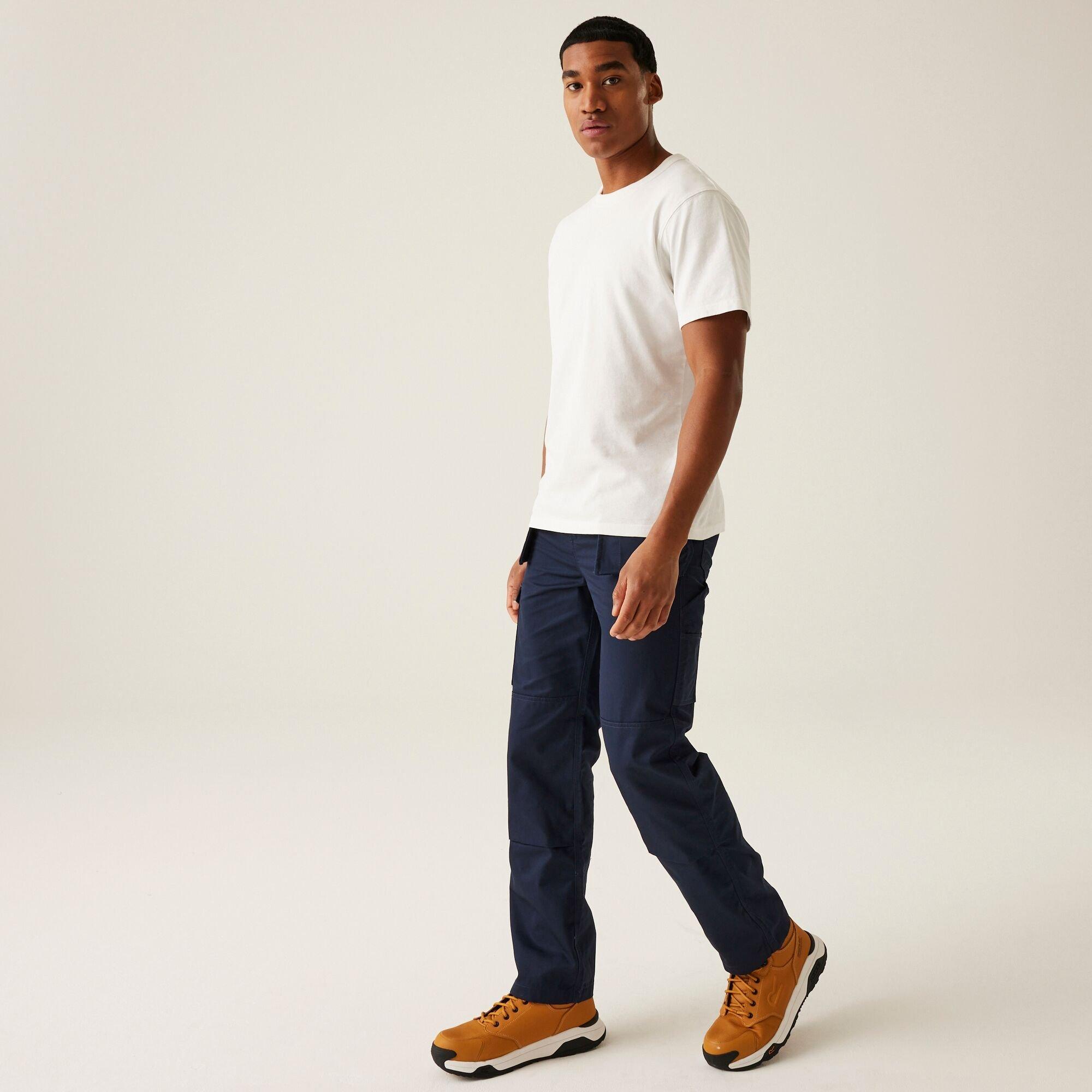 Navy - Regatta - Pro Cargo Holster  Workerwear Trouser Long Leg - 3