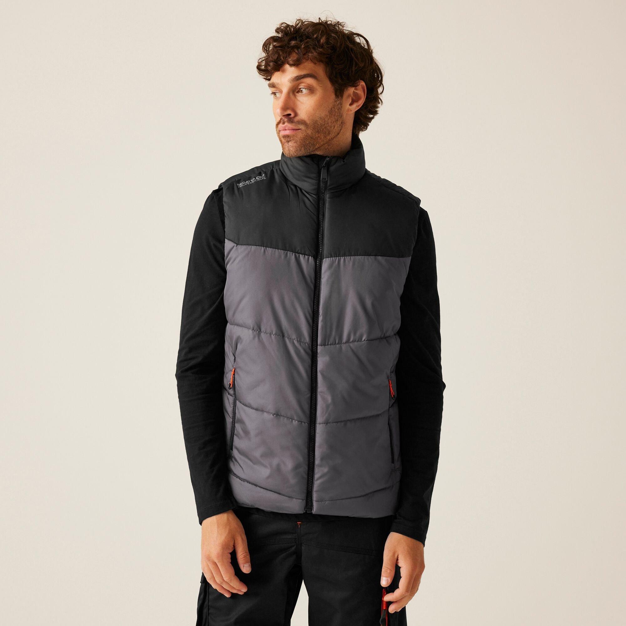 Regatta Men's Tactical Regime Bodywarmer - Iron/Black - 2XL
