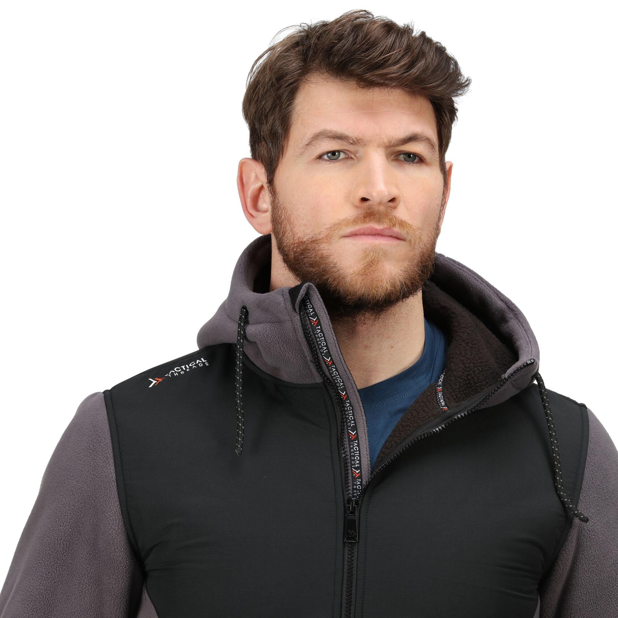 Iron/Black - Regatta - garrison Hooded Jacket - 11