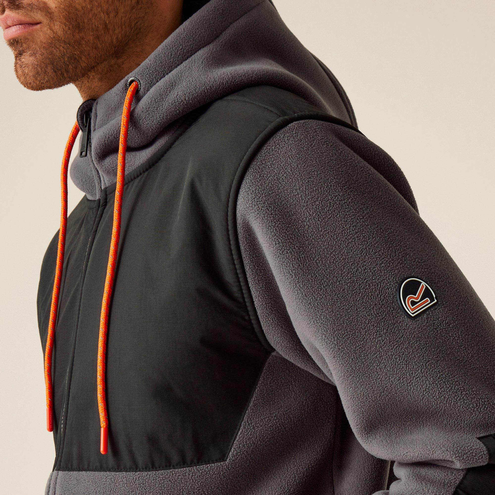 Iron/Black - Regatta - garrison Hooded Jacket - 5