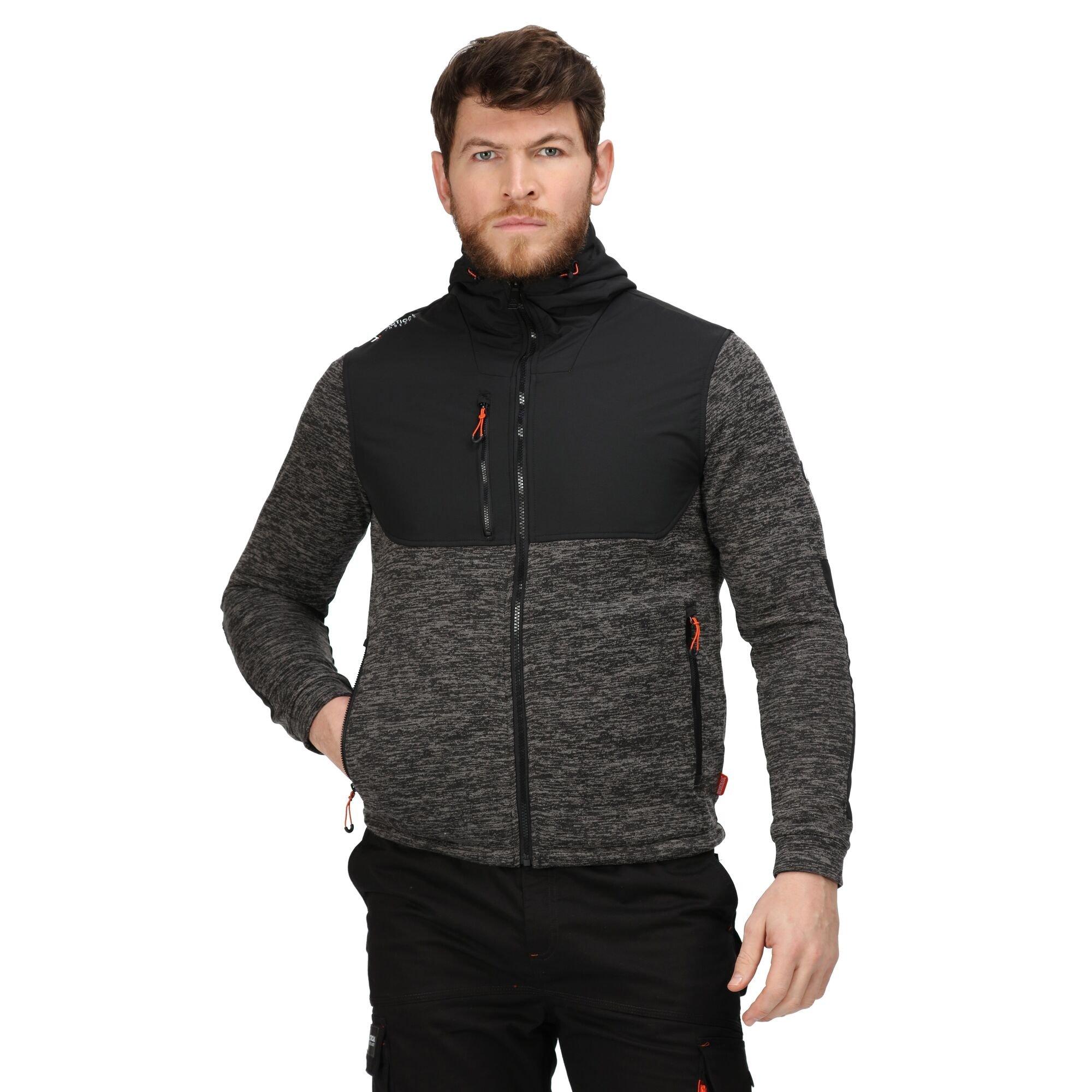 Ashmarl/Blk - Regatta - Heist Hybrid jacket - 2