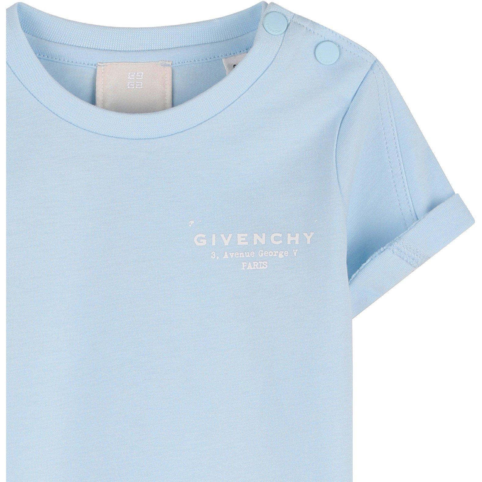 Blue 77L - GIVENCHY - GIV Logo T-Shirt In62 - 3