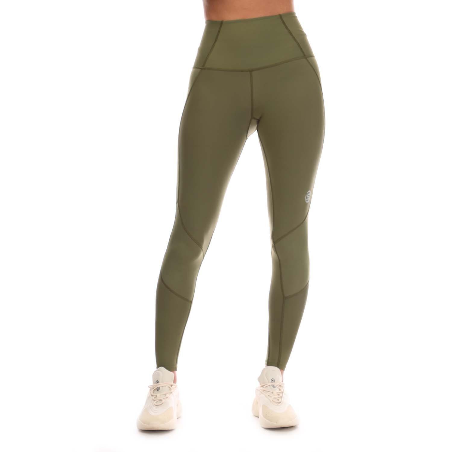 Khaki - Skins - Series-3 Skyscraper Leggings - 1