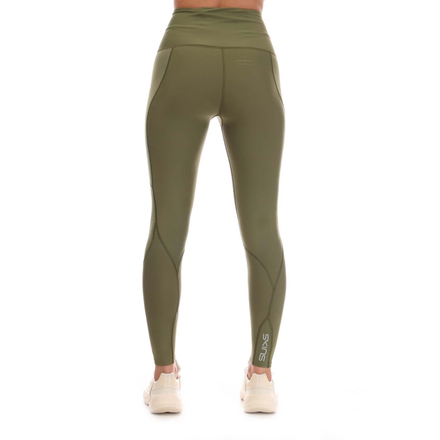 Khaki - Skins - Series-3 Skyscraper Leggings - 2