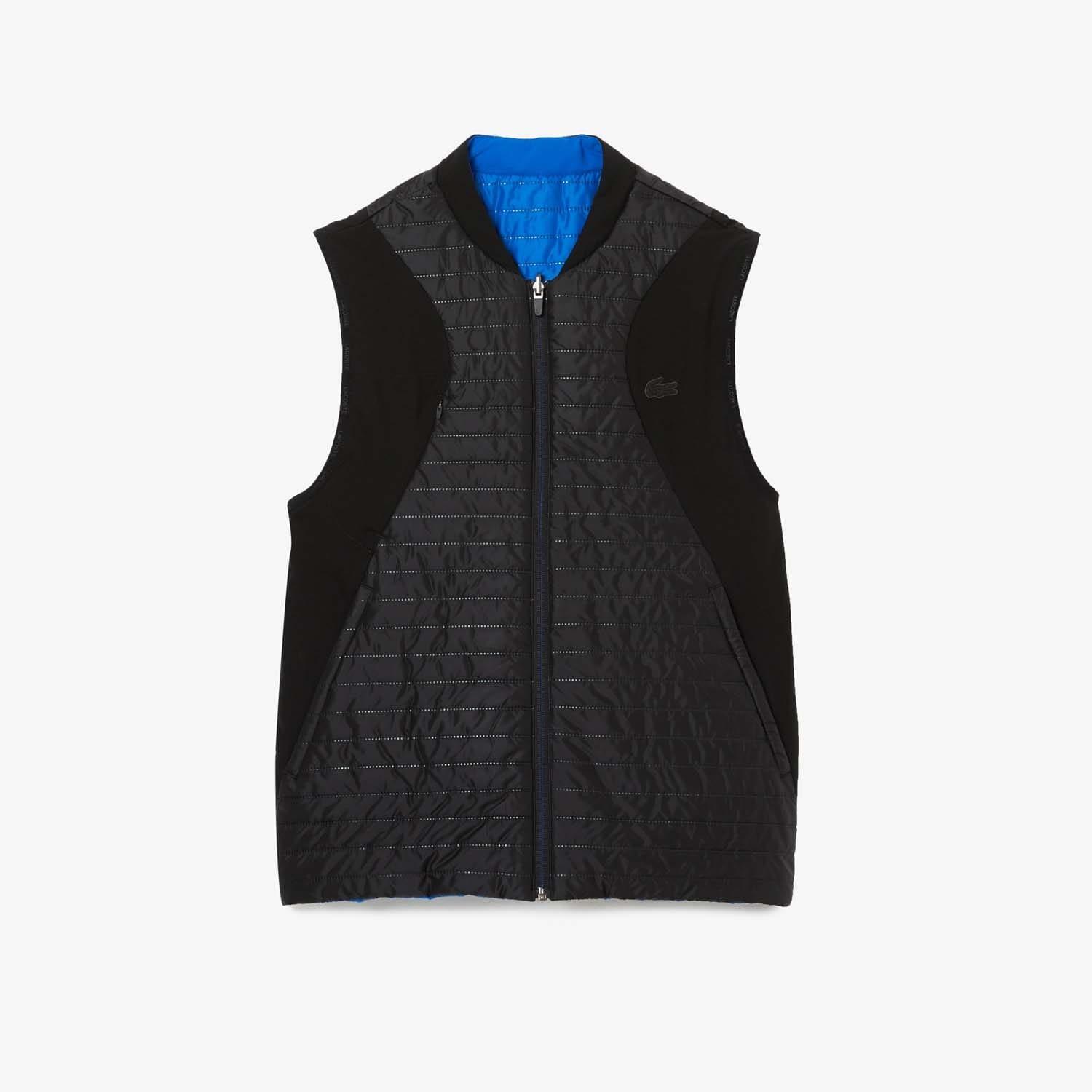 Multi Colour - Lacoste - Reversible Quilted Sports Vest - 1