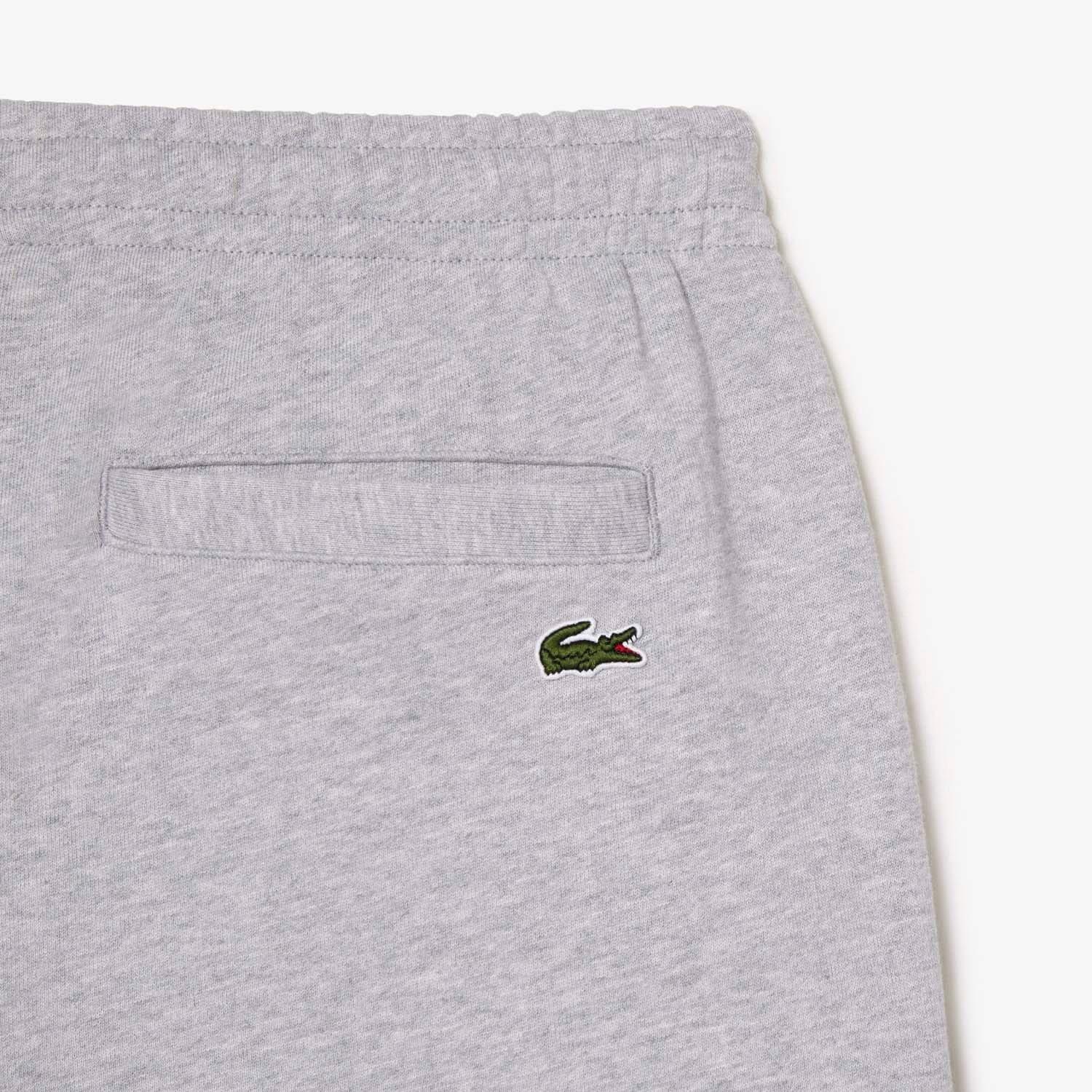 Grey - Lacoste - Embroidered Shorts - 6