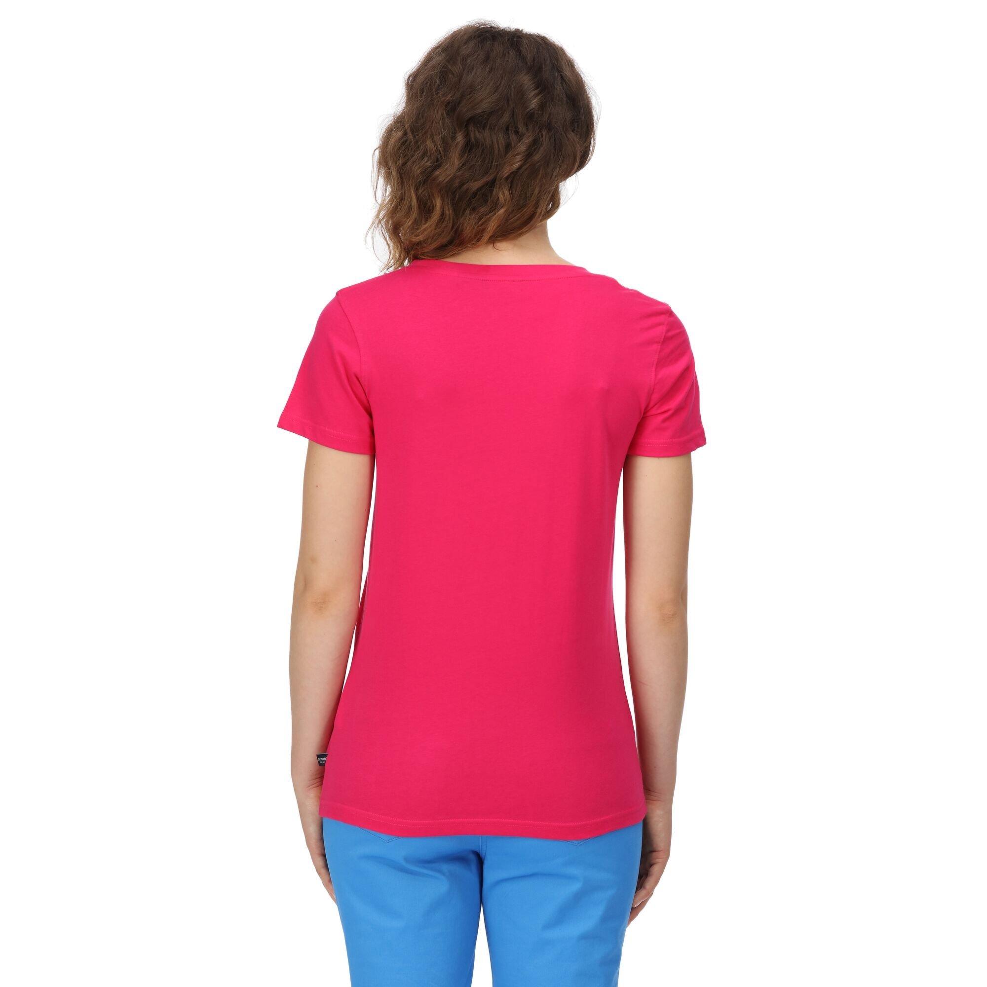 Pink Fusion - Regatta - Women's Filandra VI Slim Fit T-Shirt - 5