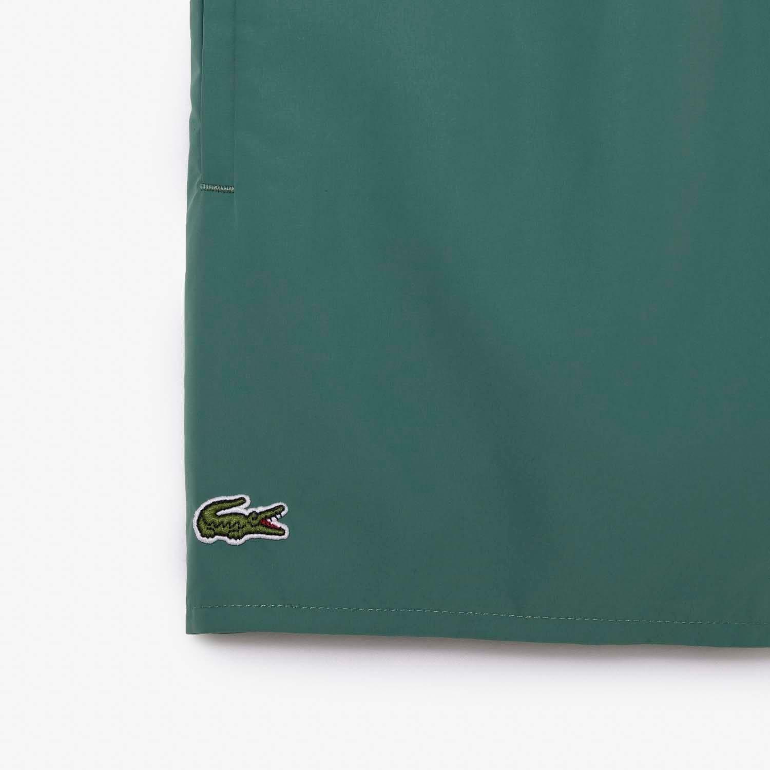 Green - Lacoste - Quick Dry Swim Trunks - 6