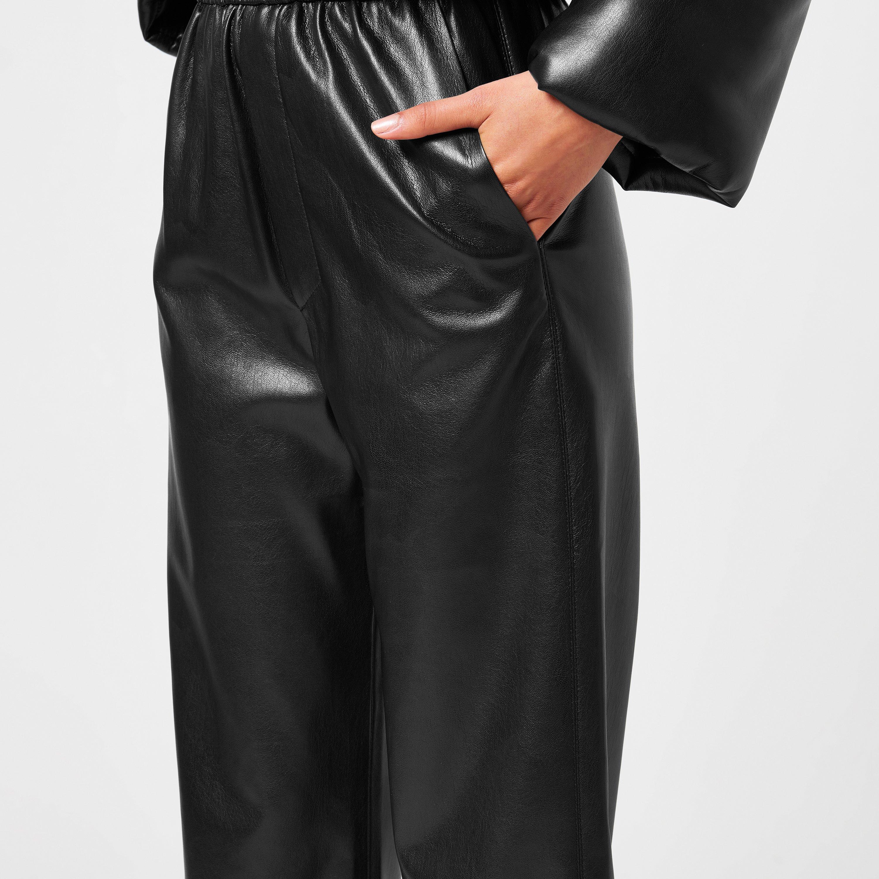 Black - Nanushka - Odessa Trousers - 4