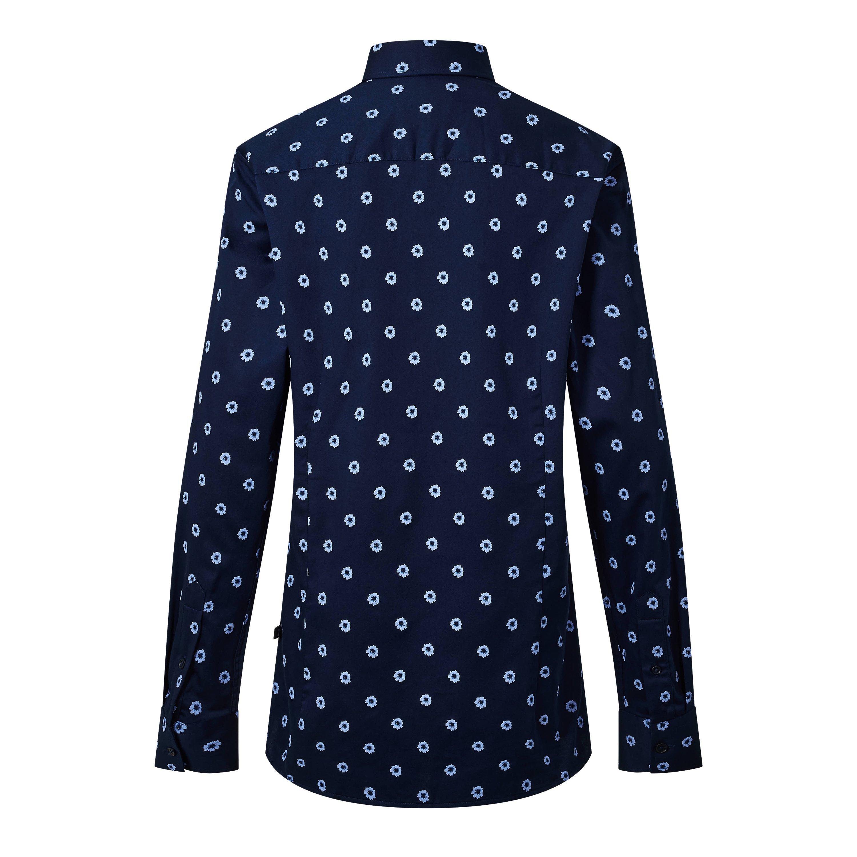 Azul marino - Ted Baker - KYME Long Sleeve Ditsy Floral Shirt - 2