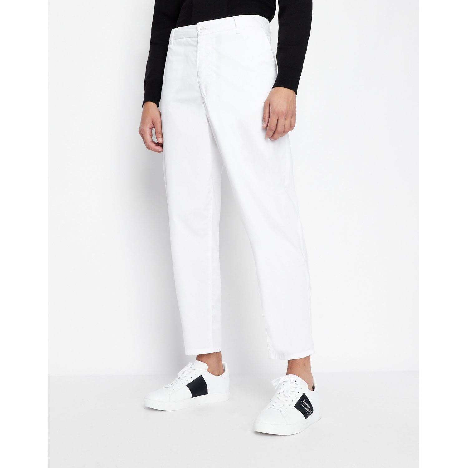 Armani Exchange Men's Trousers - White - 40R