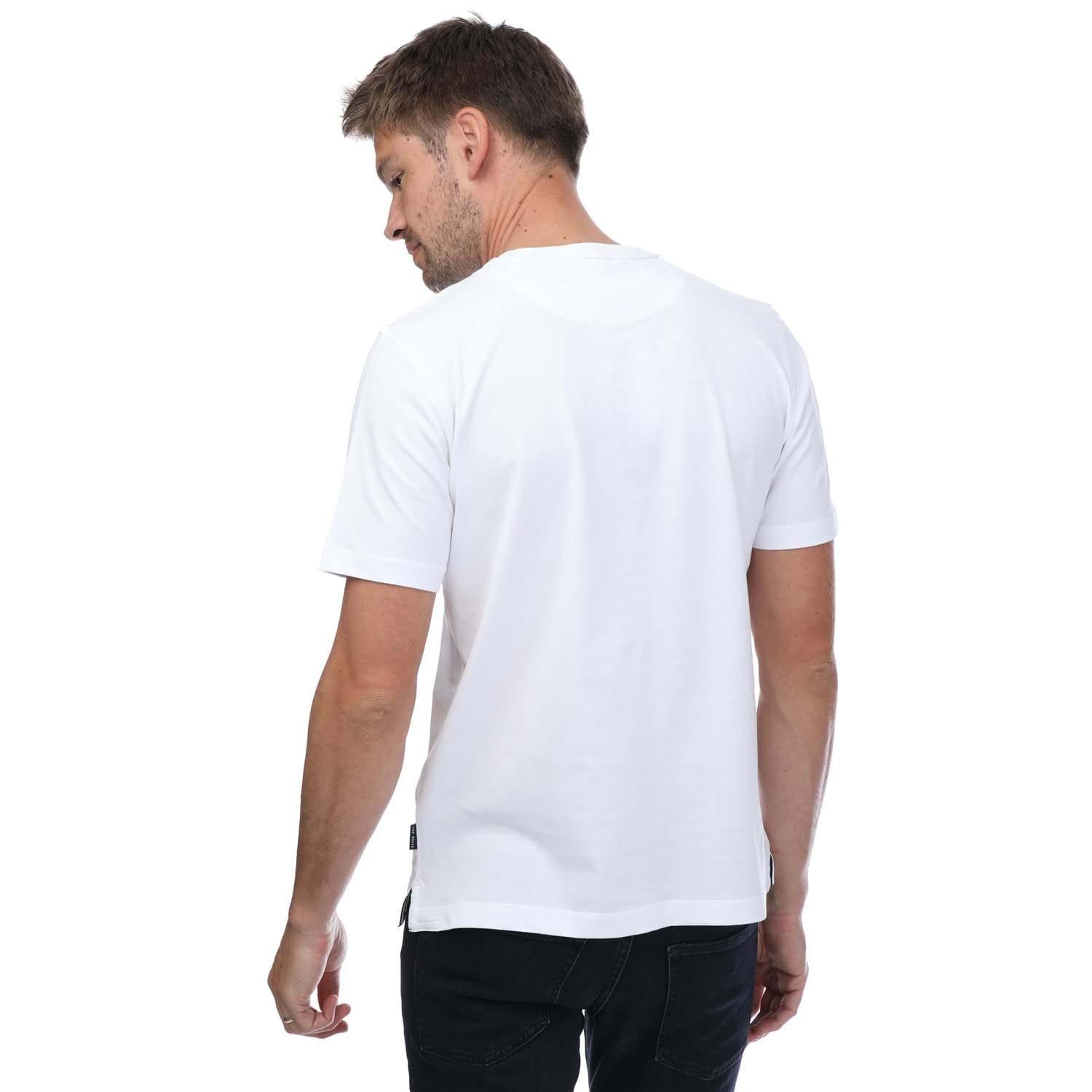 White - Ted Baker - Lough Embroidered Branded T-Shirt - 2