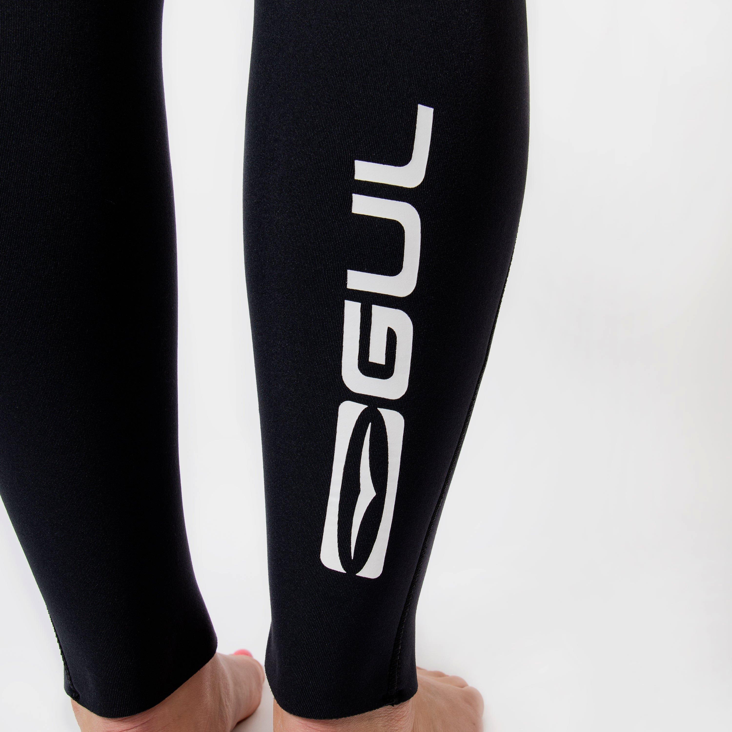 Black/Splatterp - Gul - FLEXOR 54 YULEX WOMENS BLINDSTITCHED FULL WETSUIT - 8