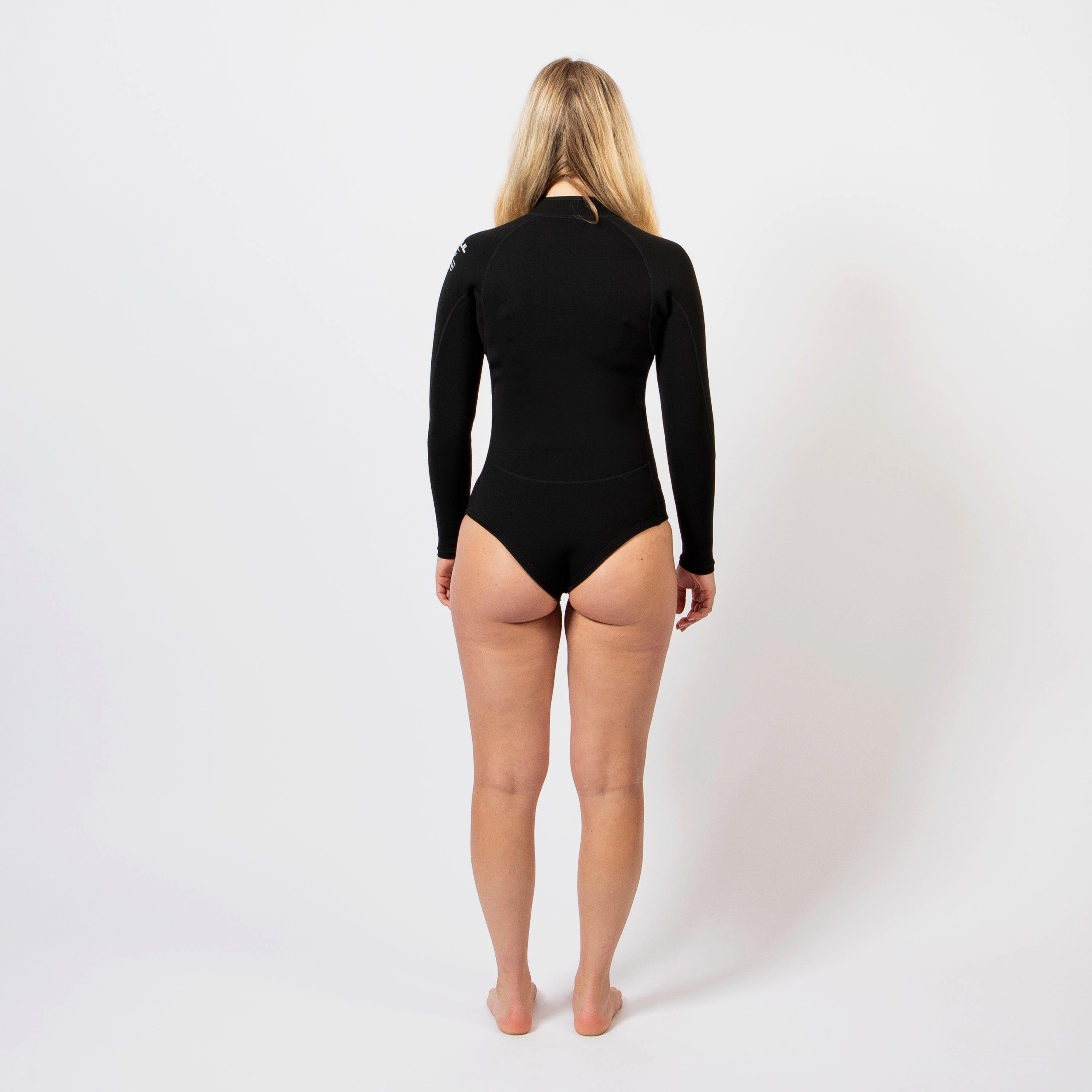 Black - Gul - LUNA7 2MM YULEX SPRINGSUIT WETSUIT - 2