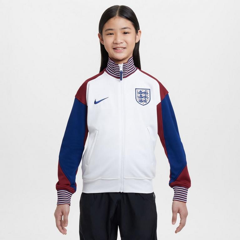 Blanc/Rouge/Bleu - Nike - England Academy Pro Anthem jacket band 2024 Juniors - 1