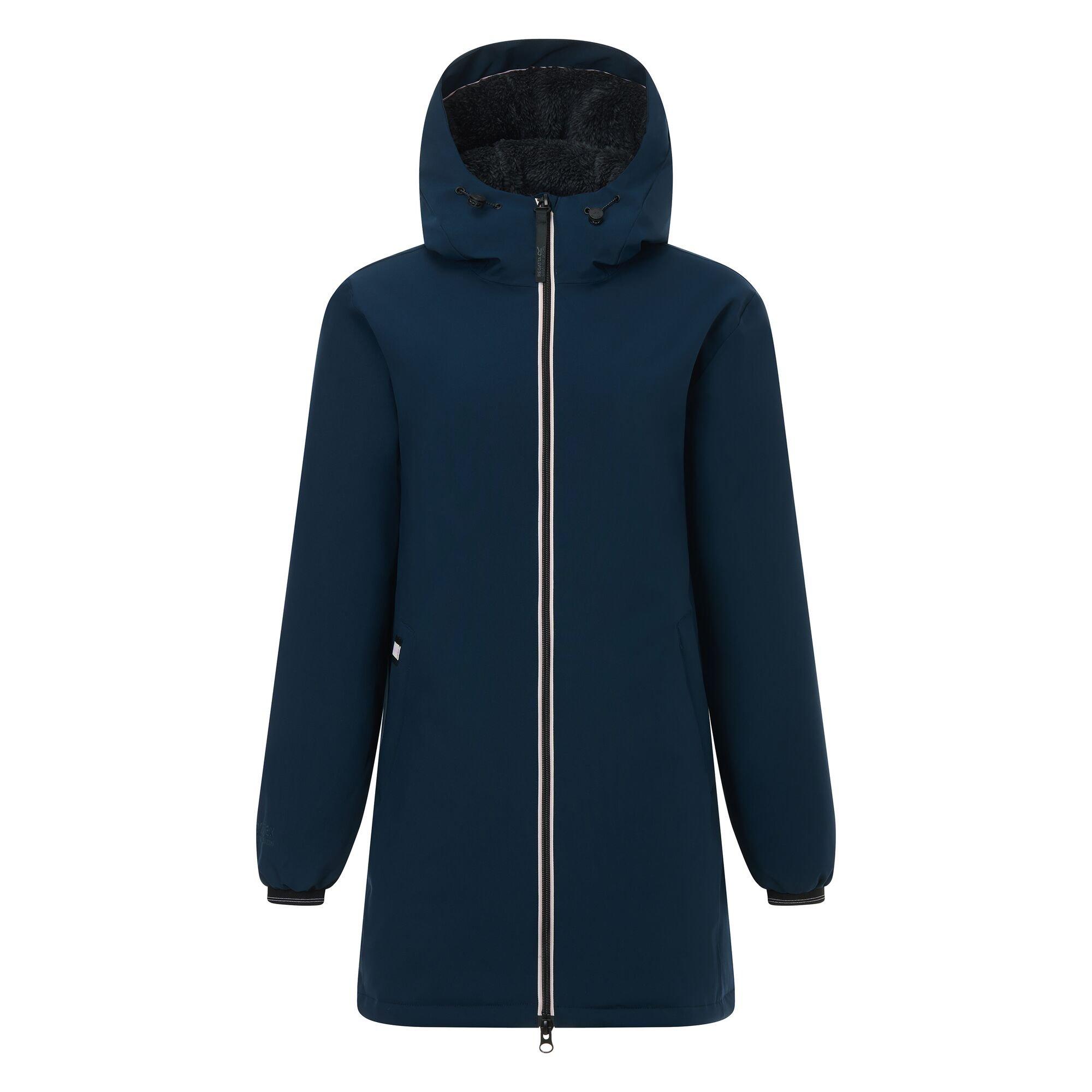 Navy(Black) - Regatta - Womens Evander Waterproof Jacket - 9