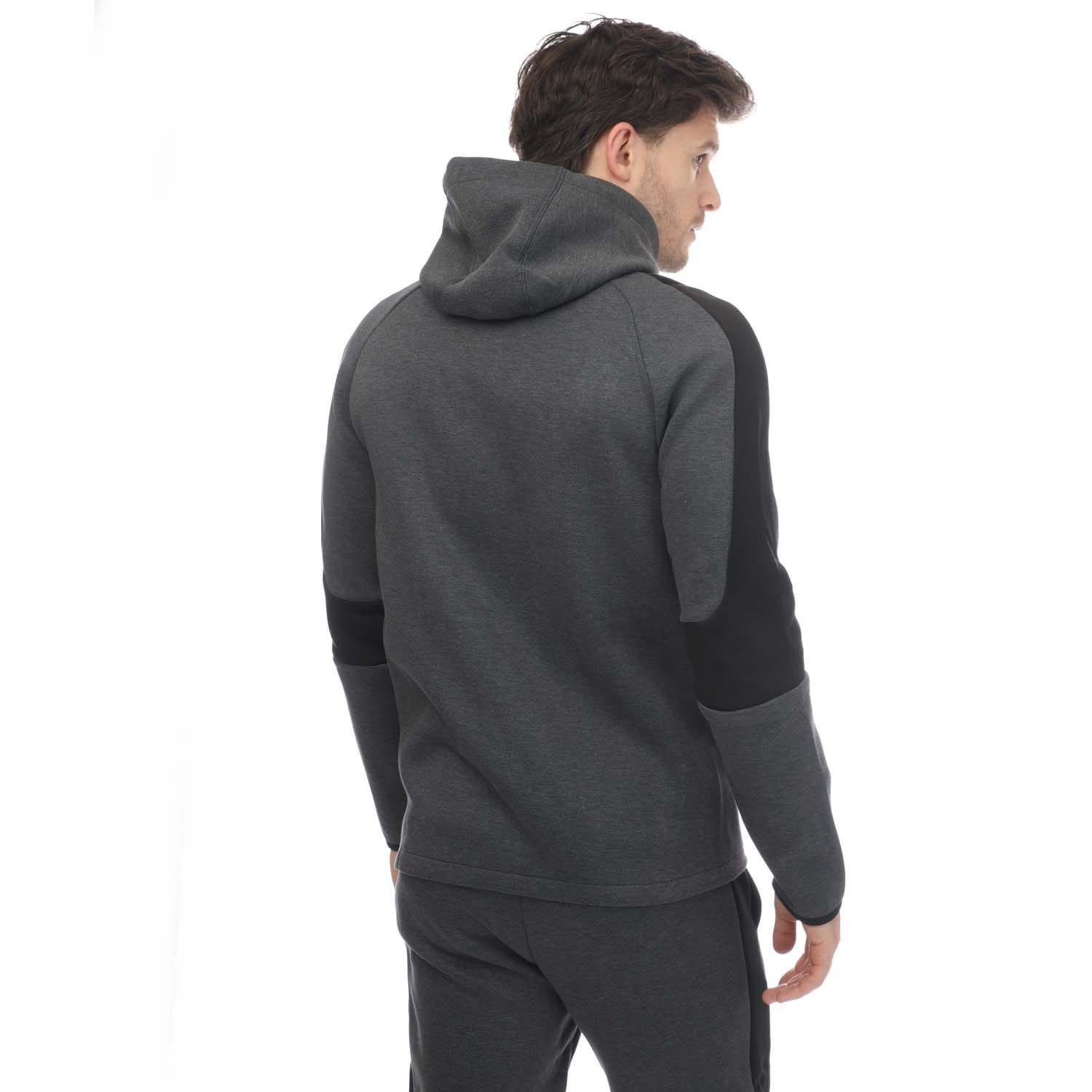 Grey Heather - Puma - Evostripe Core Full Zip Hoodie - 3