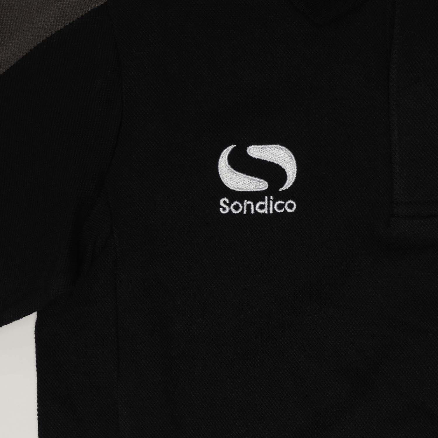 Black - Sondico - Venata Polo Shirt - 3