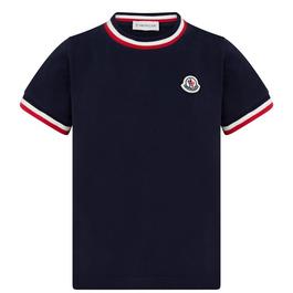 Moncler Boys Short Sleeve Badge T Shirt