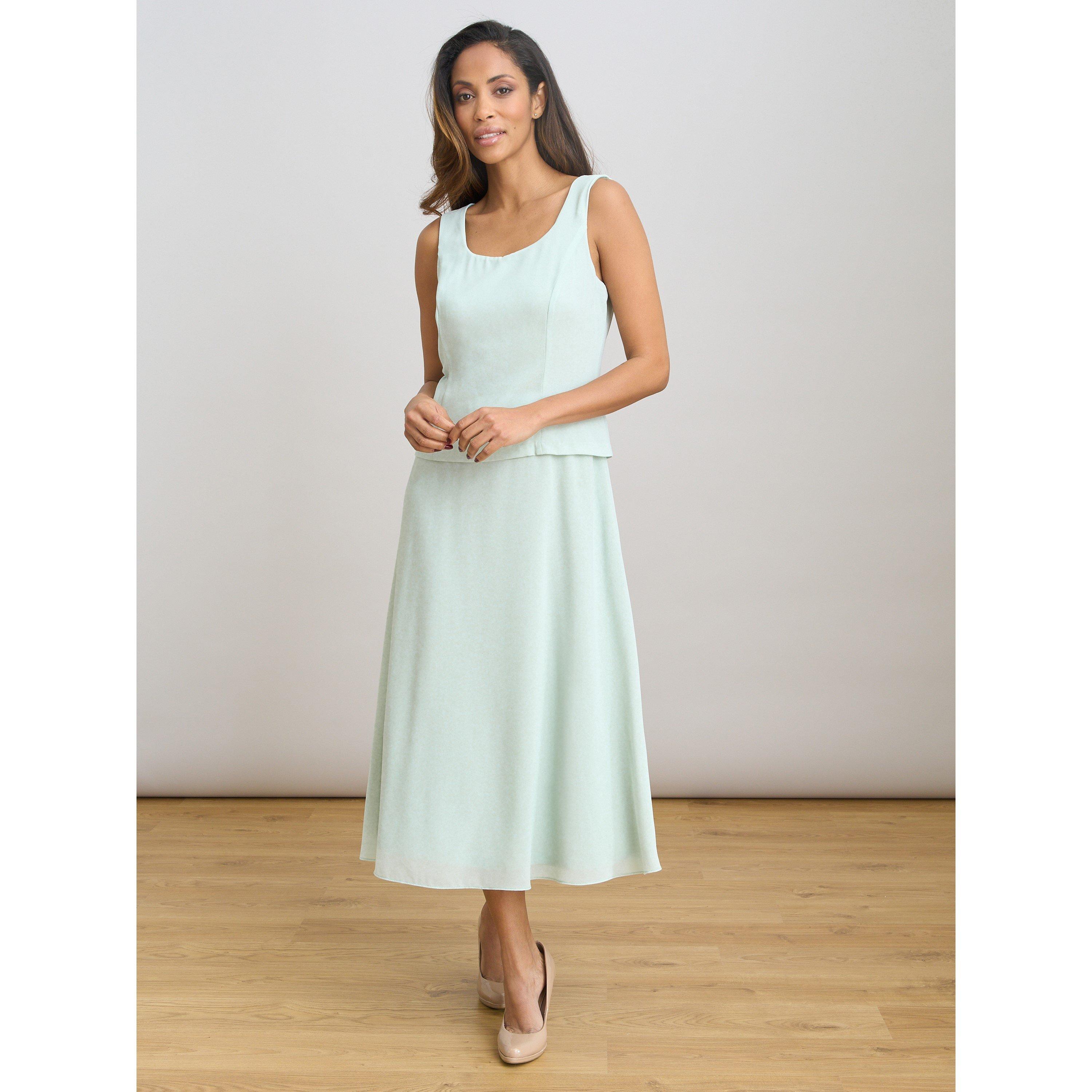 Sage - Gina Bacconi - Page Fancy Jacket & Chiffon Dress - 7