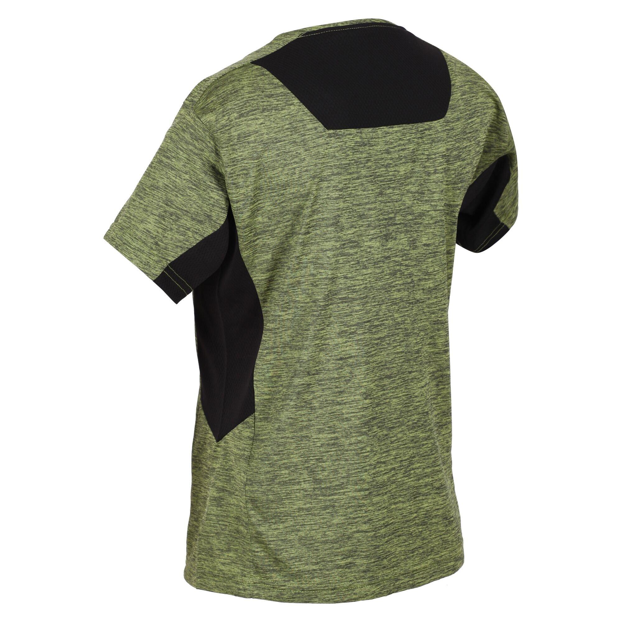 Brikiwi/Blk - Regatta - Unisex Kids' Takson Short-Sleeve Polo Shirt - 4