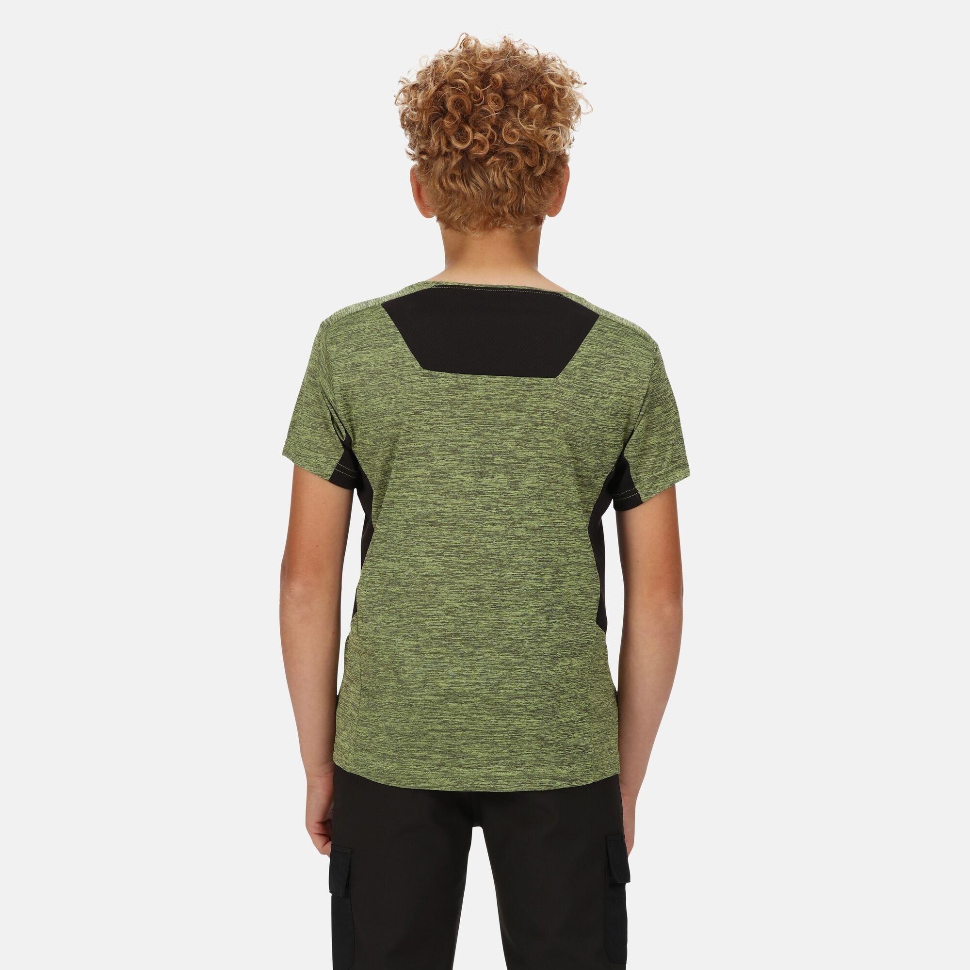 Brikiwi/Blk - Regatta - Unisex Kids' Takson Short-Sleeve Polo Shirt - 6