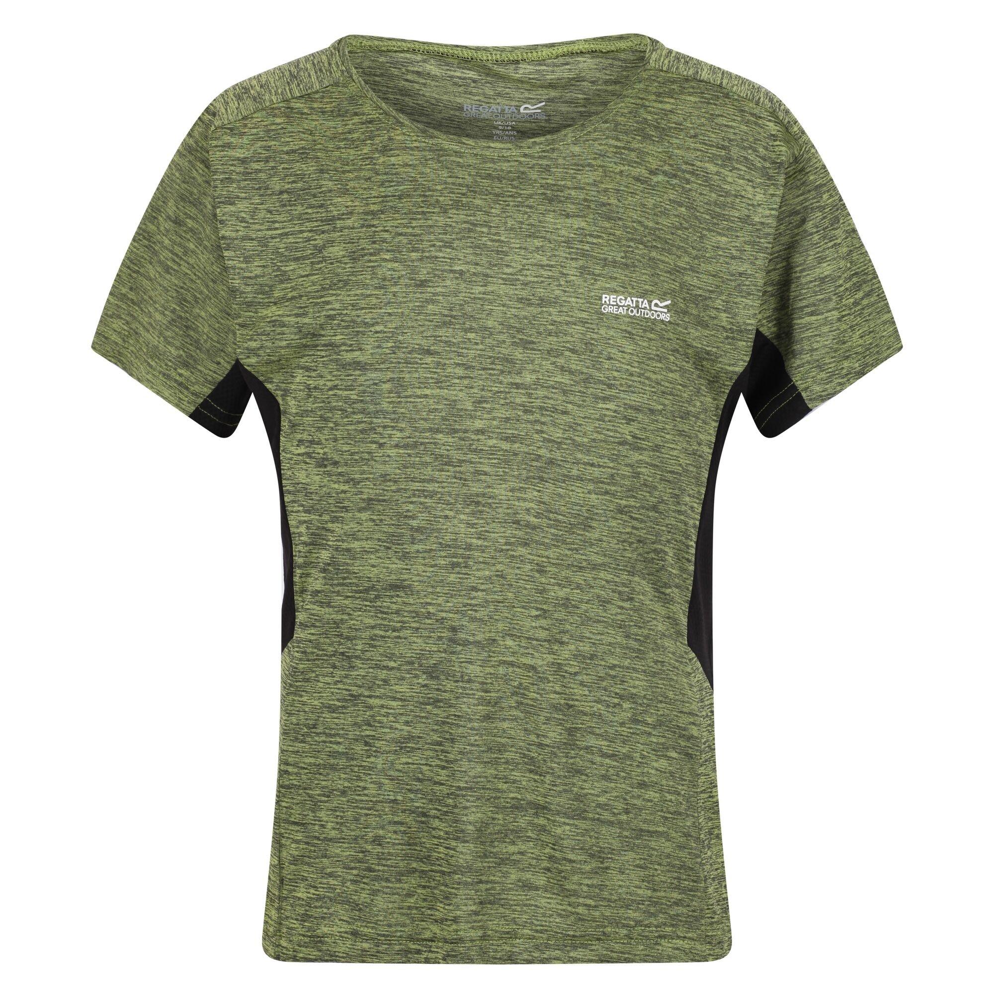 Brikiwi/Blk - Regatta - Unisex Kids' Takson Short-Sleeve Polo Shirt - 9