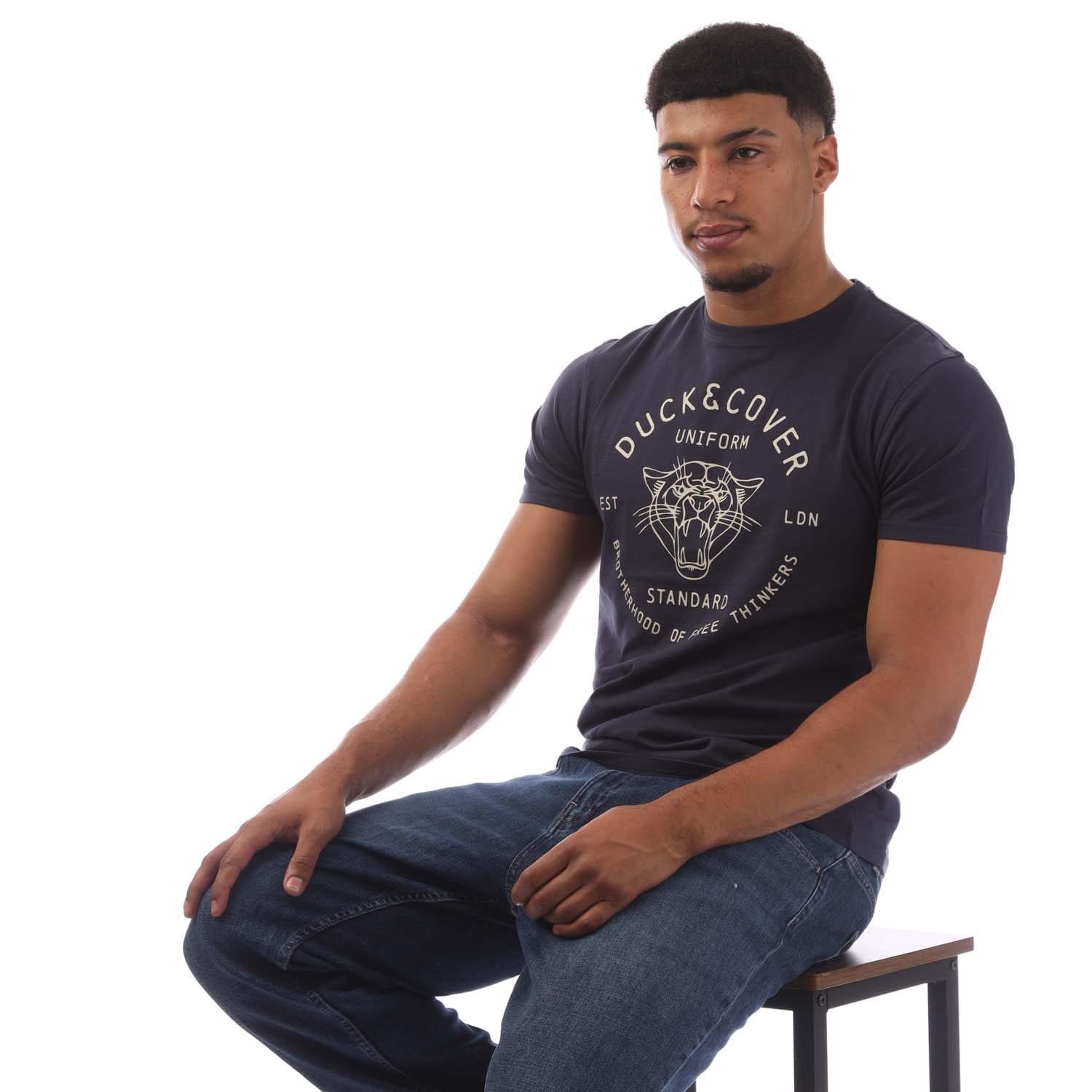 Multi Colour - Duck and Cover - 5 Pack of Belvadier T-Shirts - 4