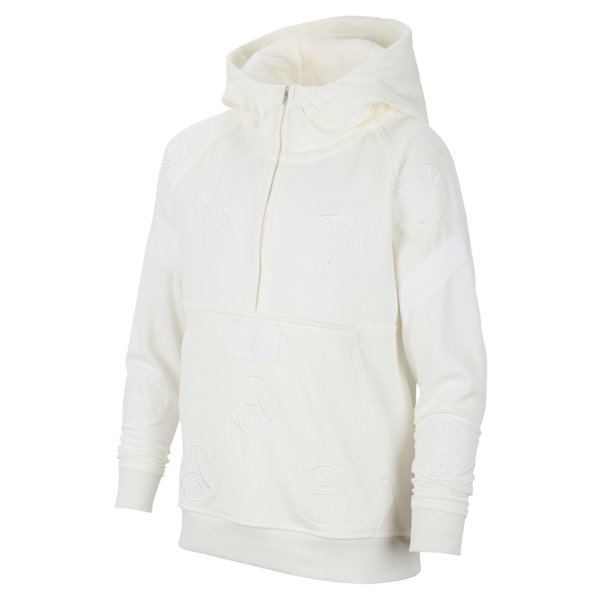 Vela/Bianco - Nike - PSG Dri-Fit Travel Hoodie Juniors - 1