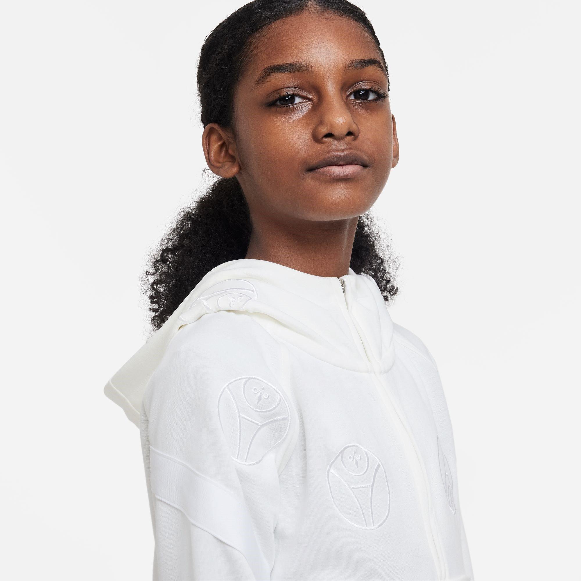 Vela/Bianco - Nike - PSG Dri-Fit Travel Hoodie Juniors - 5