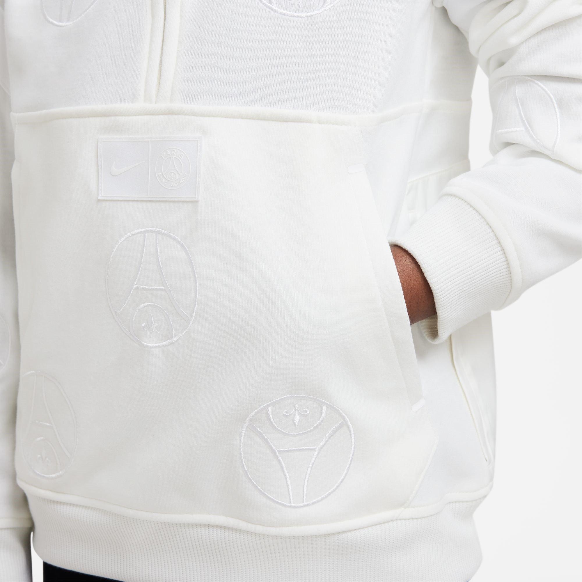 Vela/Bianco - Nike - PSG Dri-Fit Travel Hoodie Juniors - 6