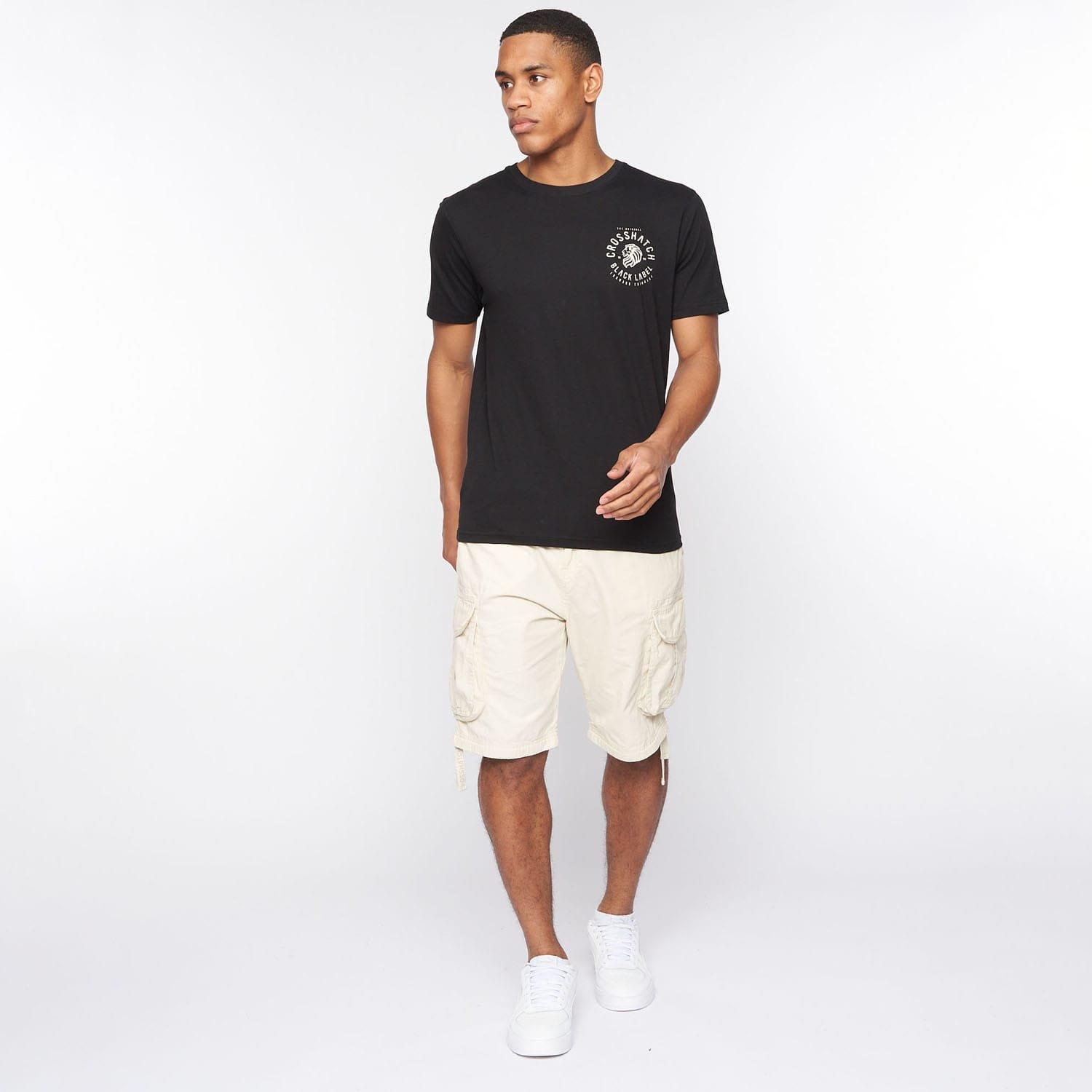 Stone - Crosshatch - Jamstar Cargo Shorts - 3
