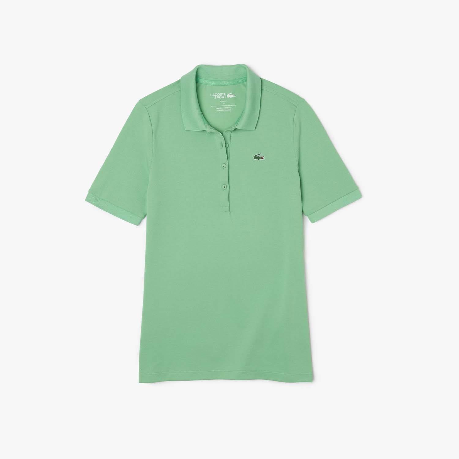 Green - Lacoste - Slim Fit Ultra Dry Stretch Golf Polo Shirt - 3