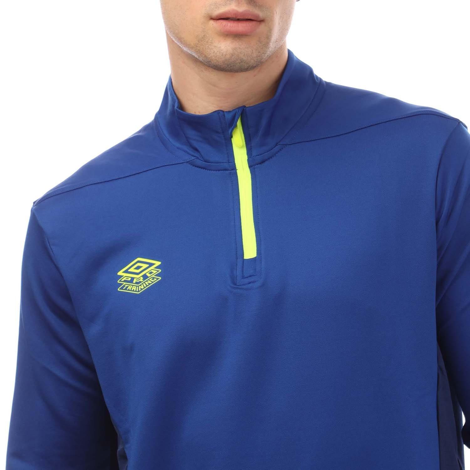 Blue Yellow - Umbro - Premier Mid Layer Training Top - 2