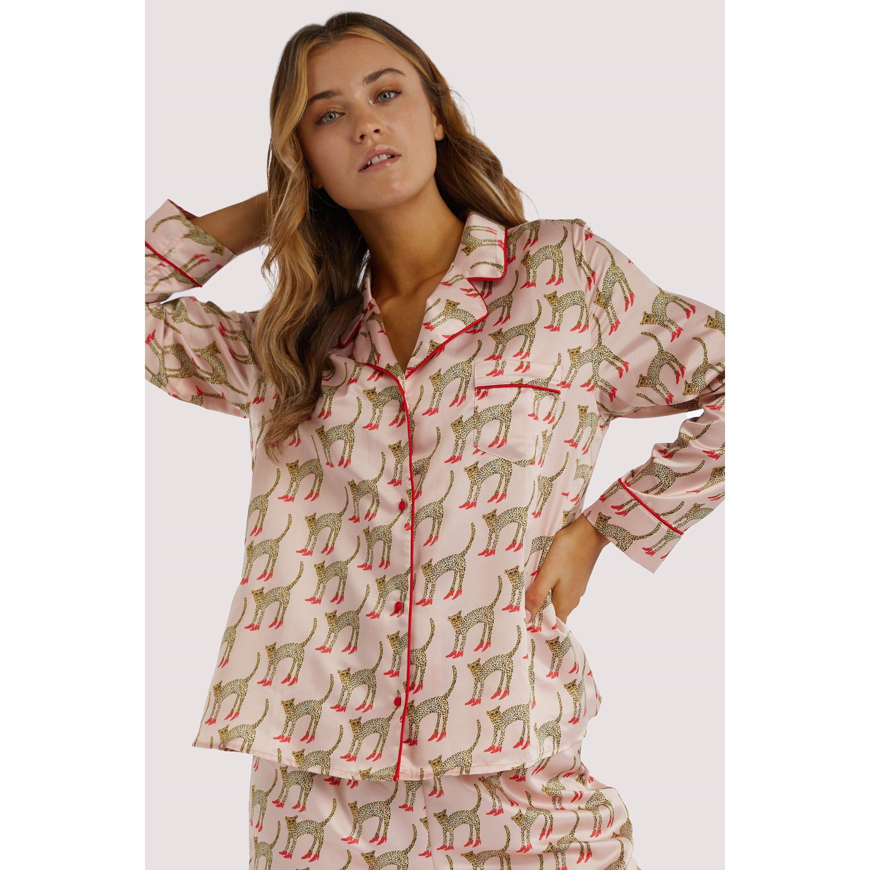 Multi - Playful Promises - Bouffants Recycled Cheeta Long Sleeved Top - 1