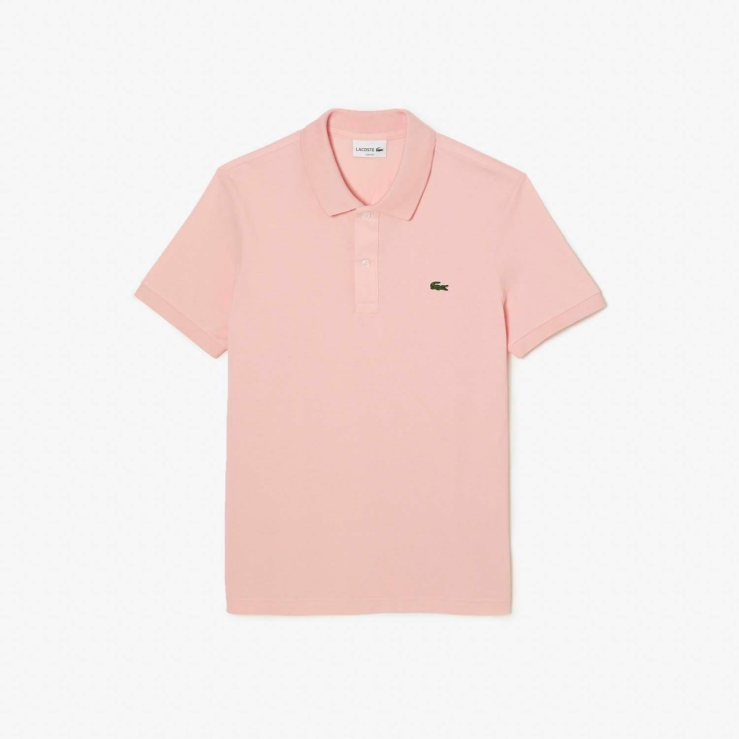 Pink - Lacoste - Slim Fit L.12.12 Piqu¿ Polo Shirt - 1