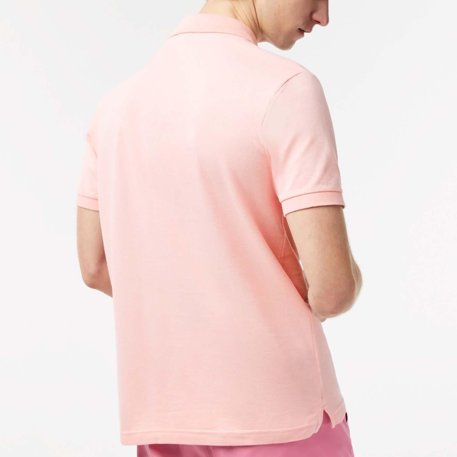 Pink - Lacoste - Slim Fit L.12.12 Piqu¿ Polo Shirt - 3