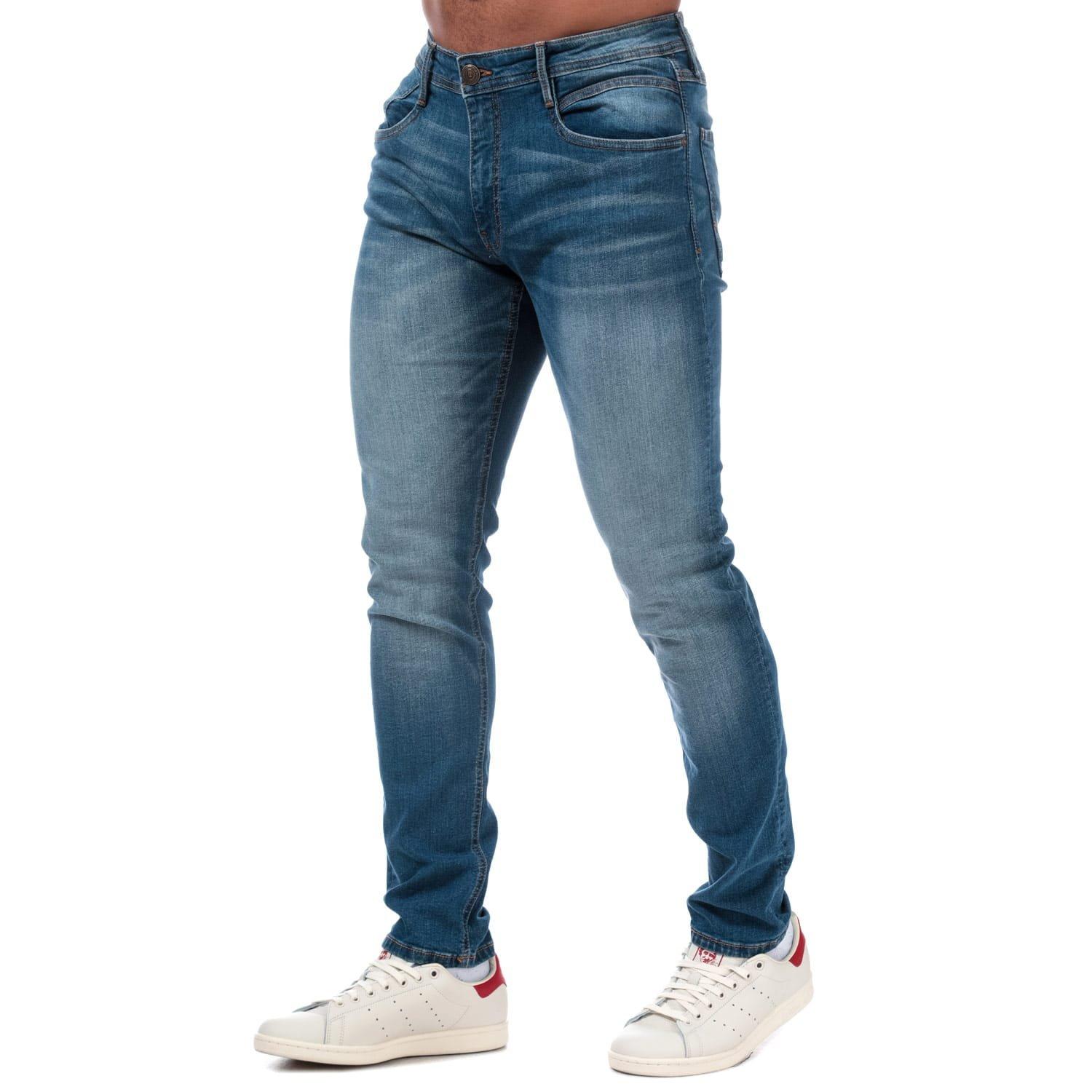 Duck And Cover Men's Maylead Slim-Fit Jeans - Denim - 40R