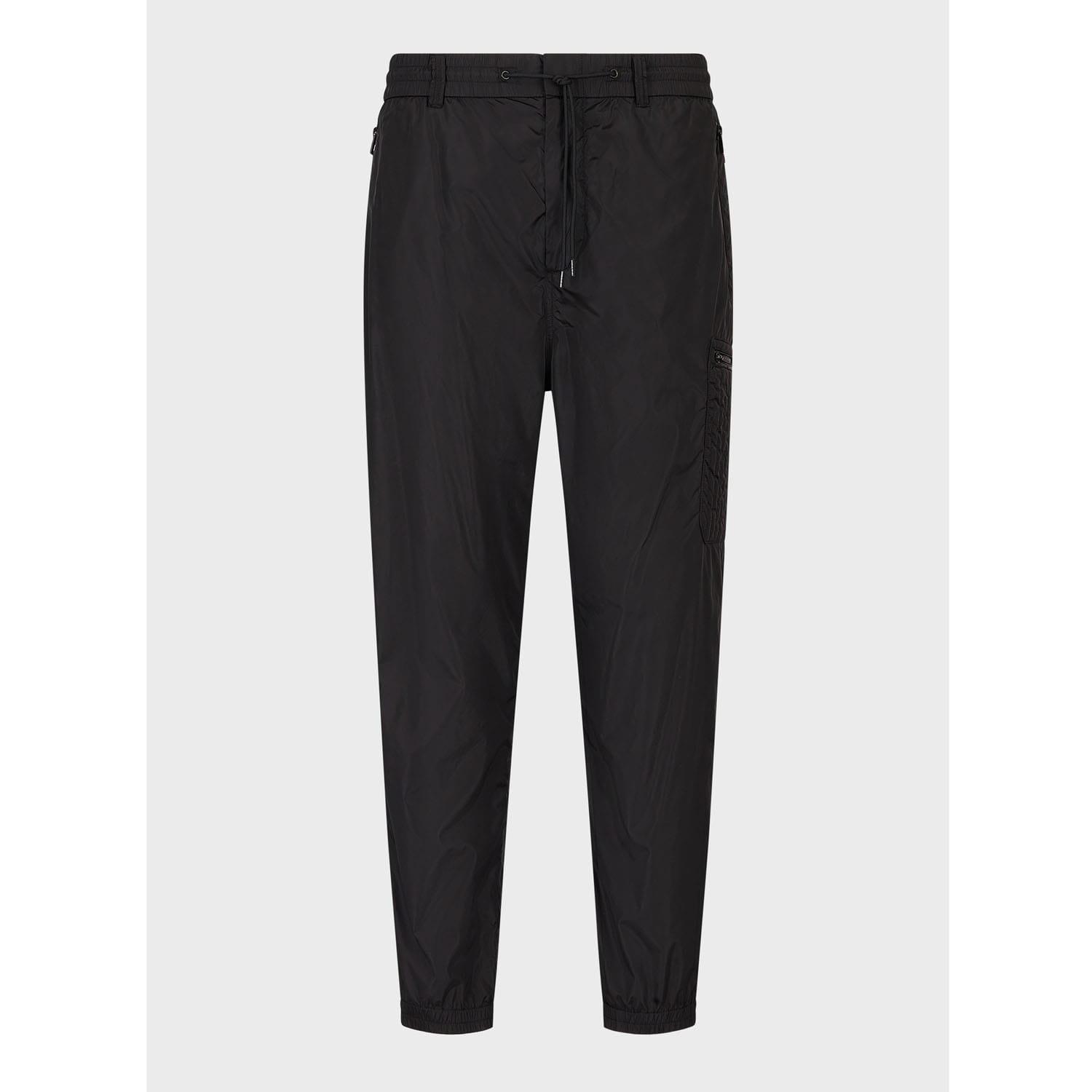 Black - Emporio Armani - Trousers - 3