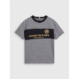 Tommy Hilfiger TH NY CREST STRIPE TEE S/S