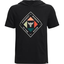Under Armour Armour Pjt Rock Ss Hd Hardest Wrkr Hoody Boys
