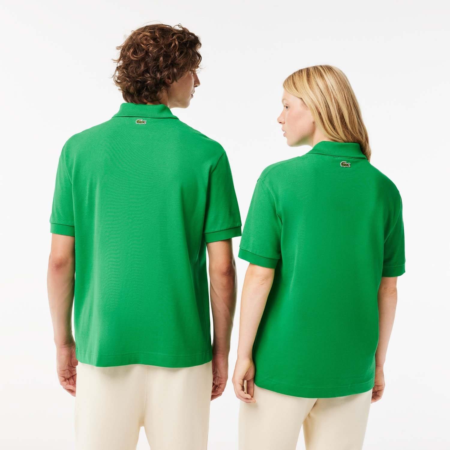 Green - Lacoste - Loose Fit L.12.12 Piqu¿ Polo Shirt - 2