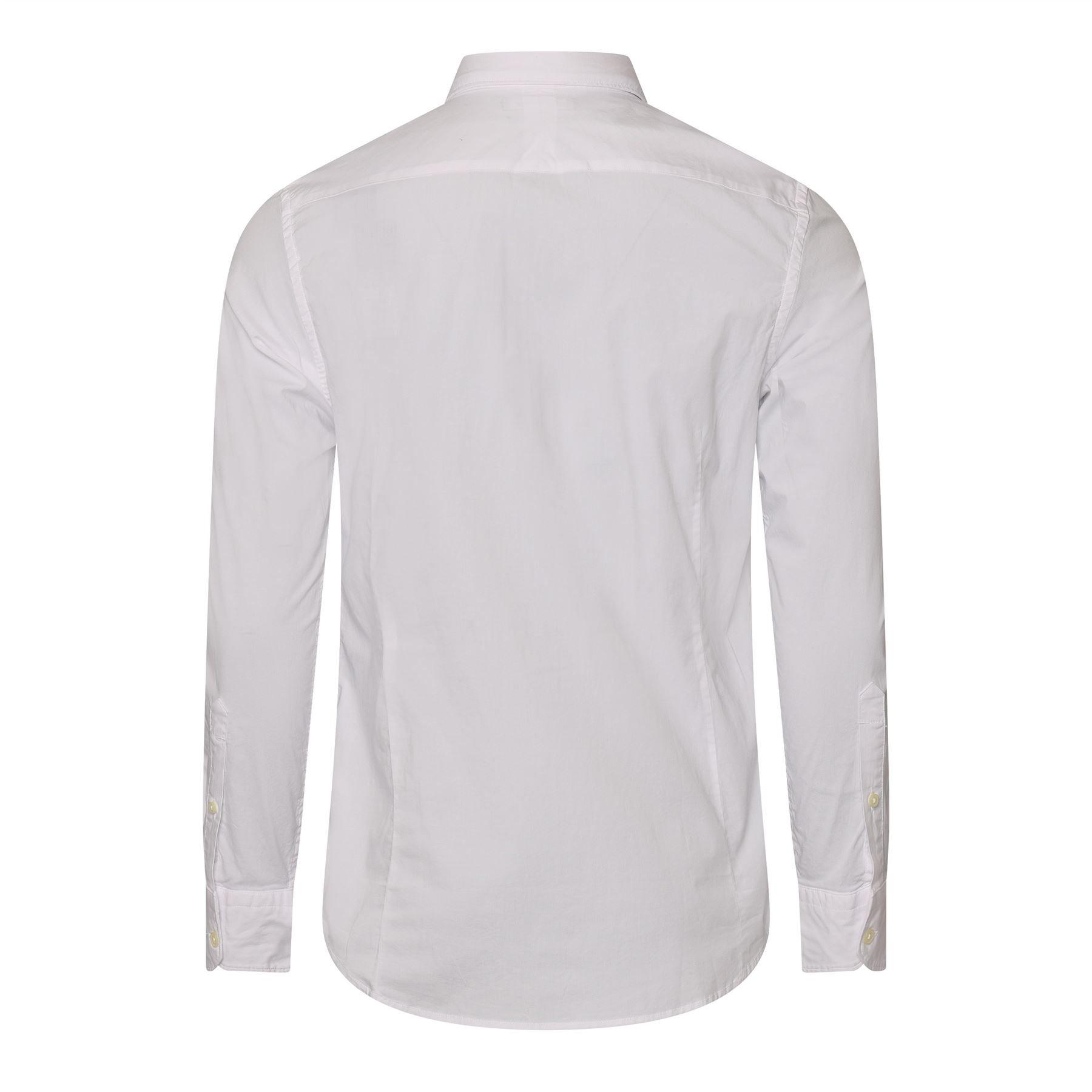 White - Replay - Long Sleeve Shirt - 2